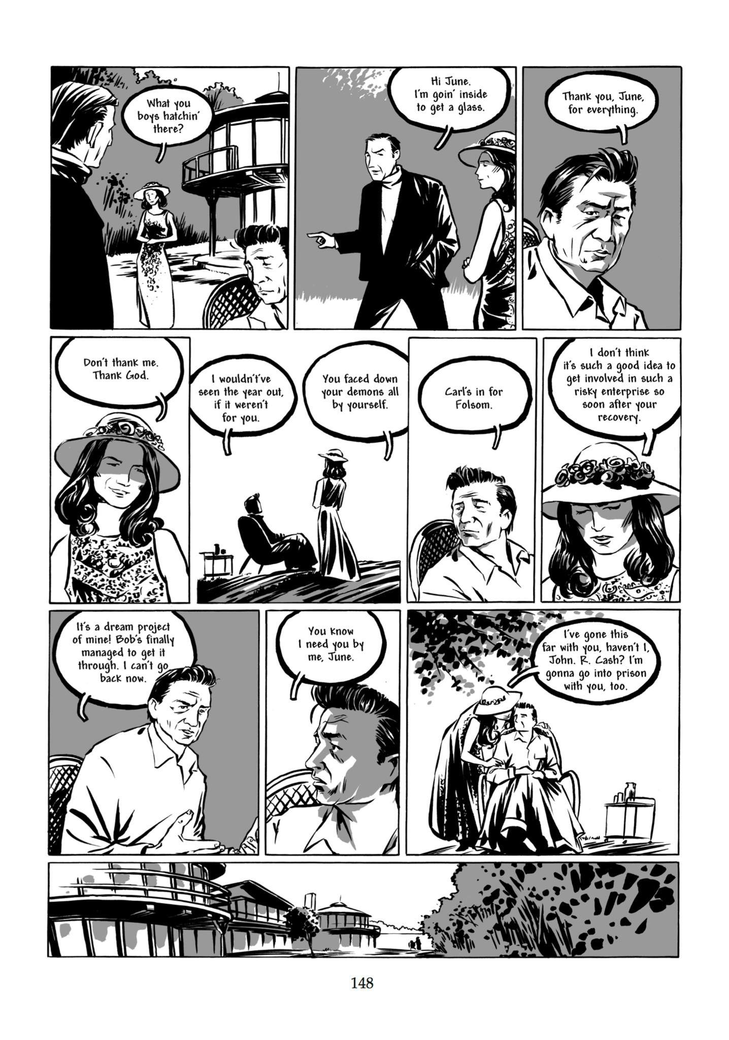 Read online Johnny Cash: I See a Darkness comic -  Issue # TPB - 144