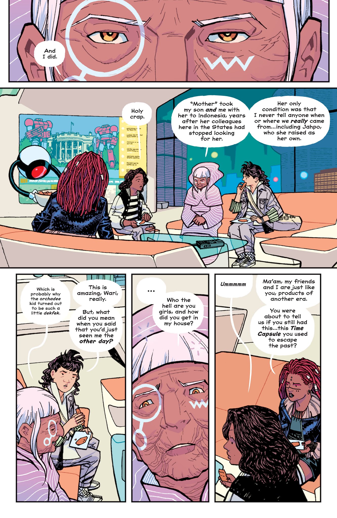 Read online Paper Girls comic -  Issue #24 - 9