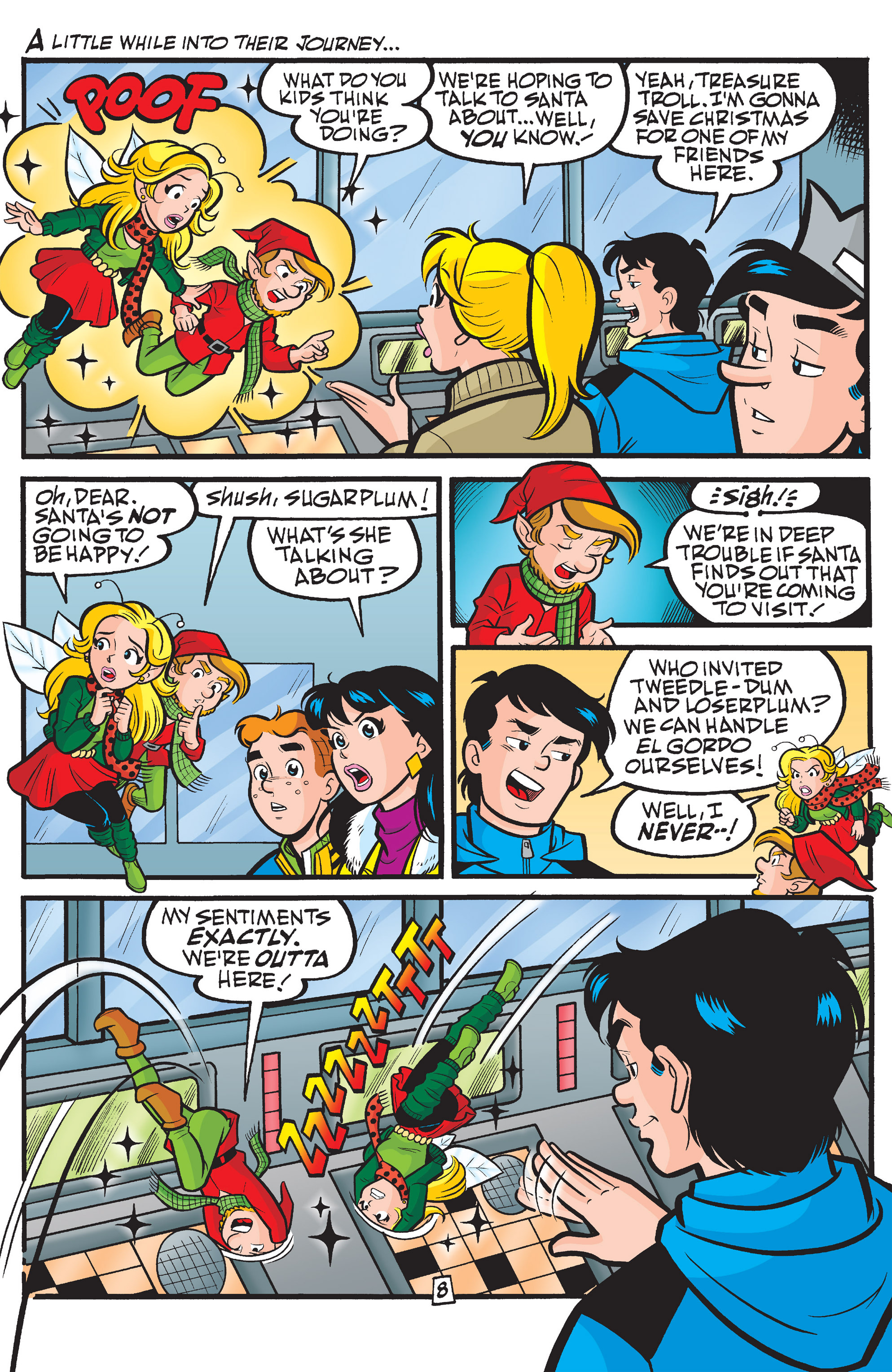 Read online Archie Meets Santa comic -  Issue # TPB - 90