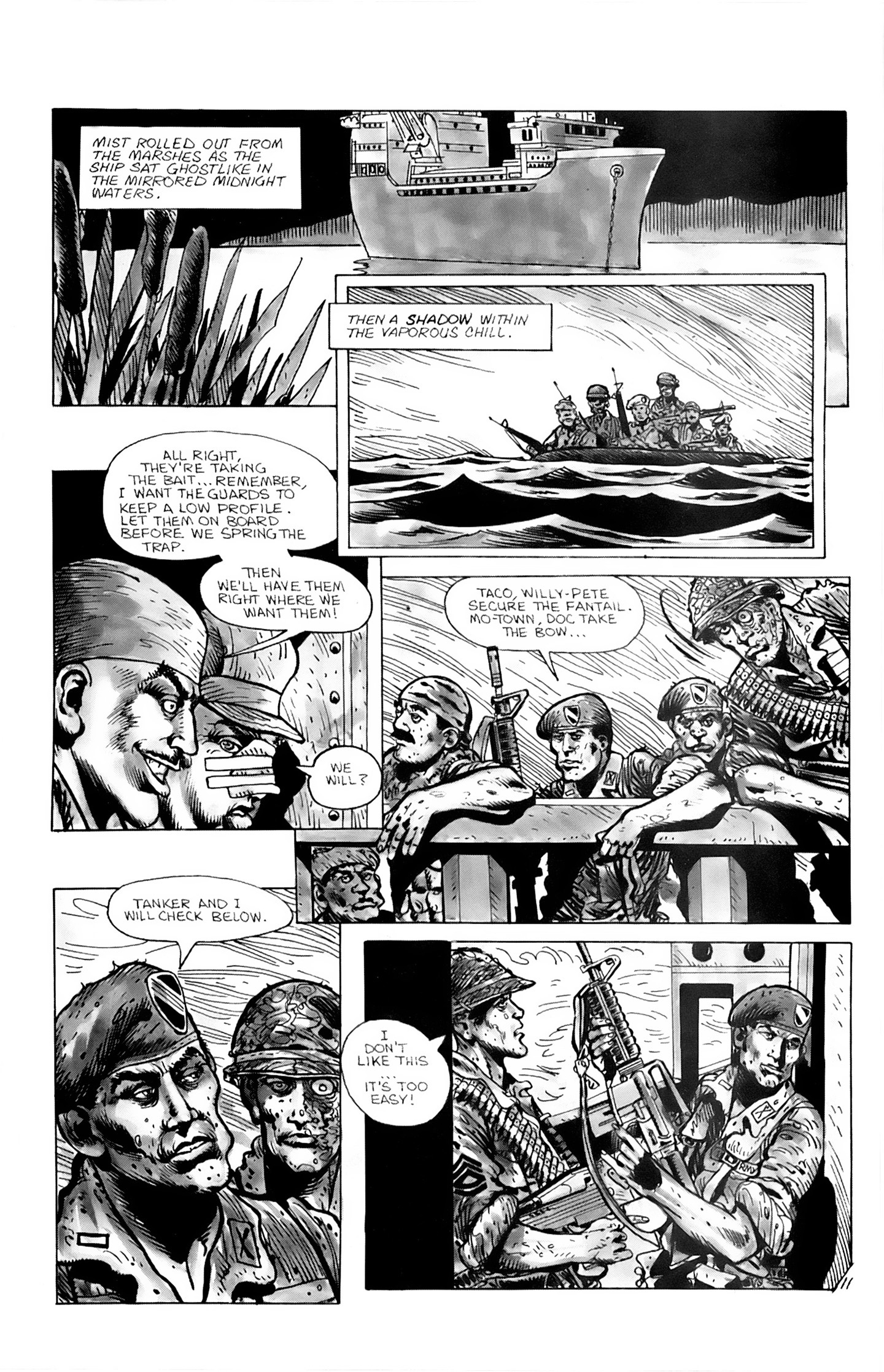 Read online Fire Team comic -  Issue #3 - 15