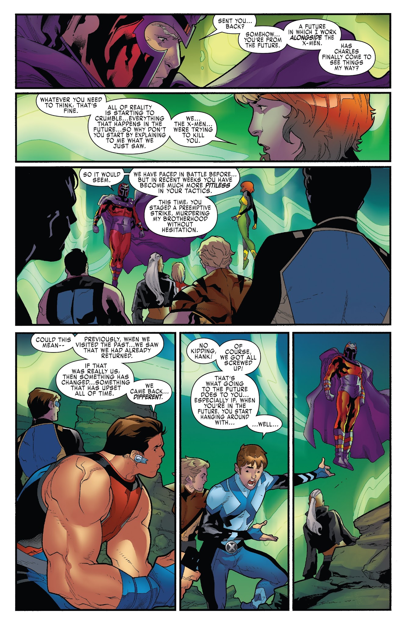 Read online X-Men: Blue comic -  Issue #19 - 13