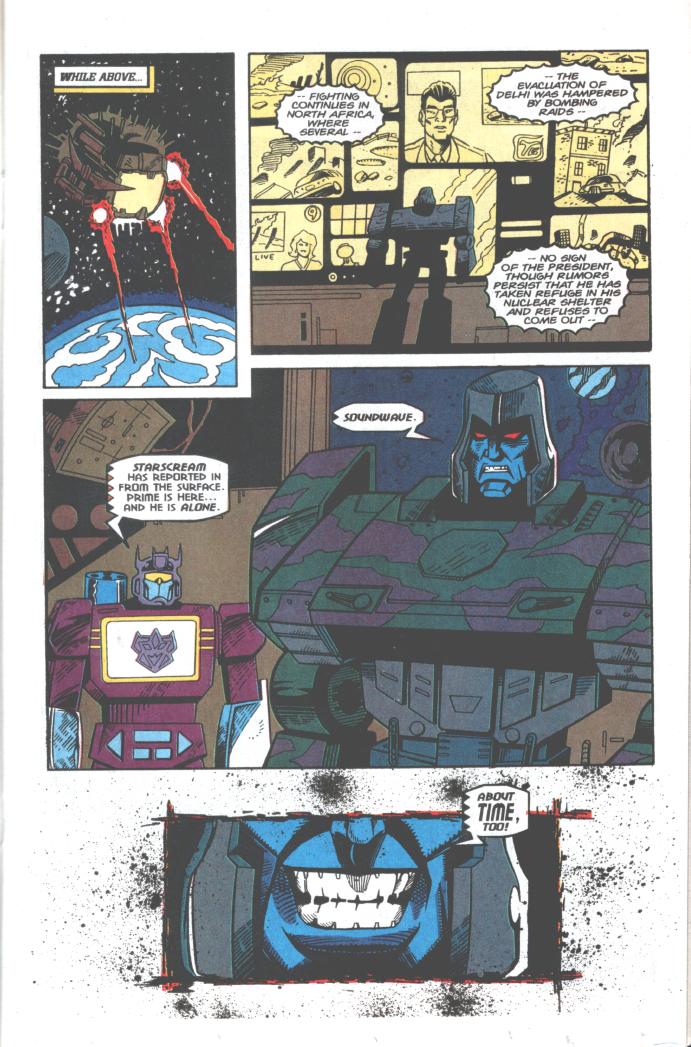 Read online Transformers: Generation 2 comic -  Issue #6 - 11