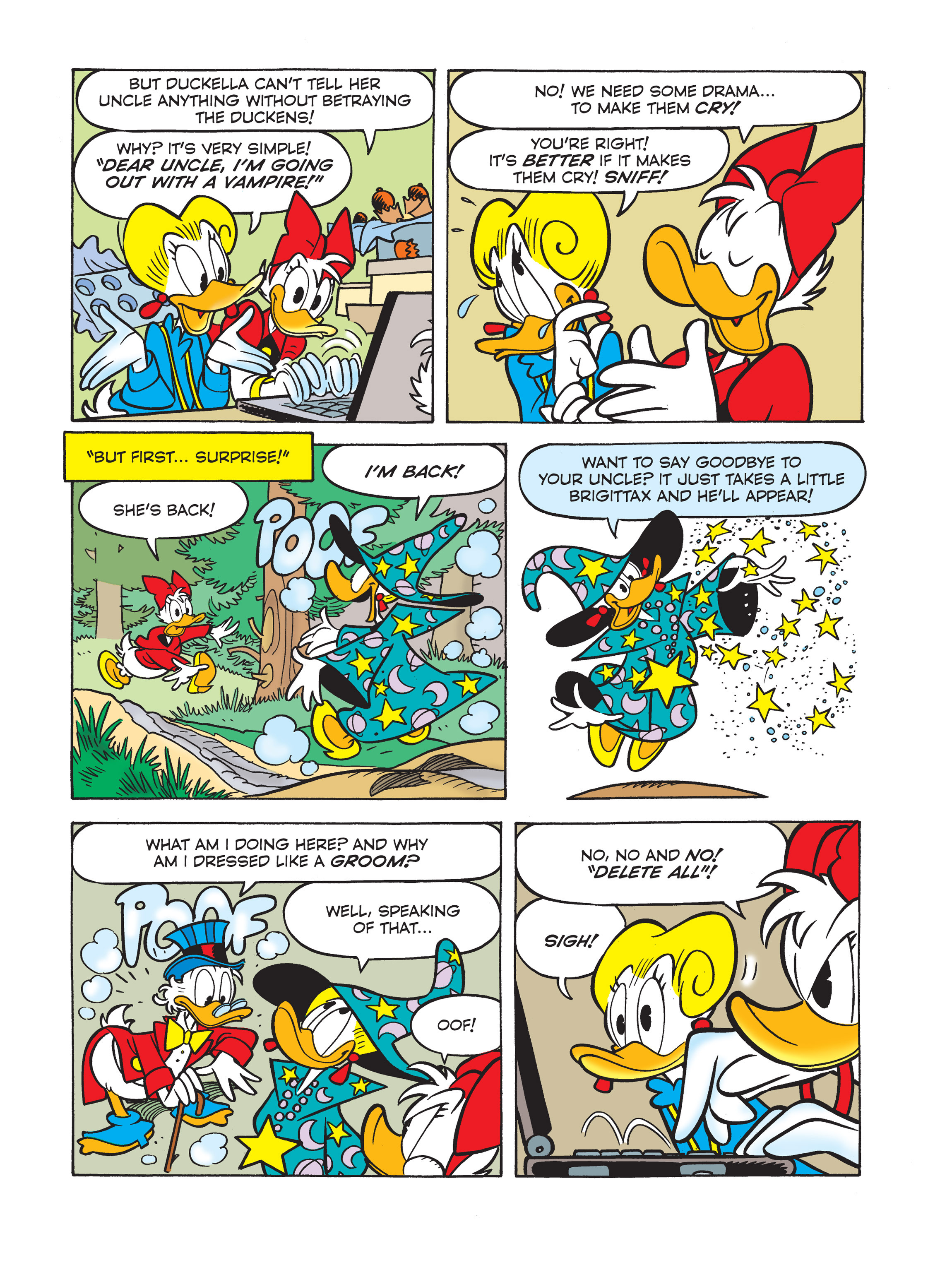 Read online Quacklight: Bewitching Vampires In Duckburg comic -  Issue # Full - 23