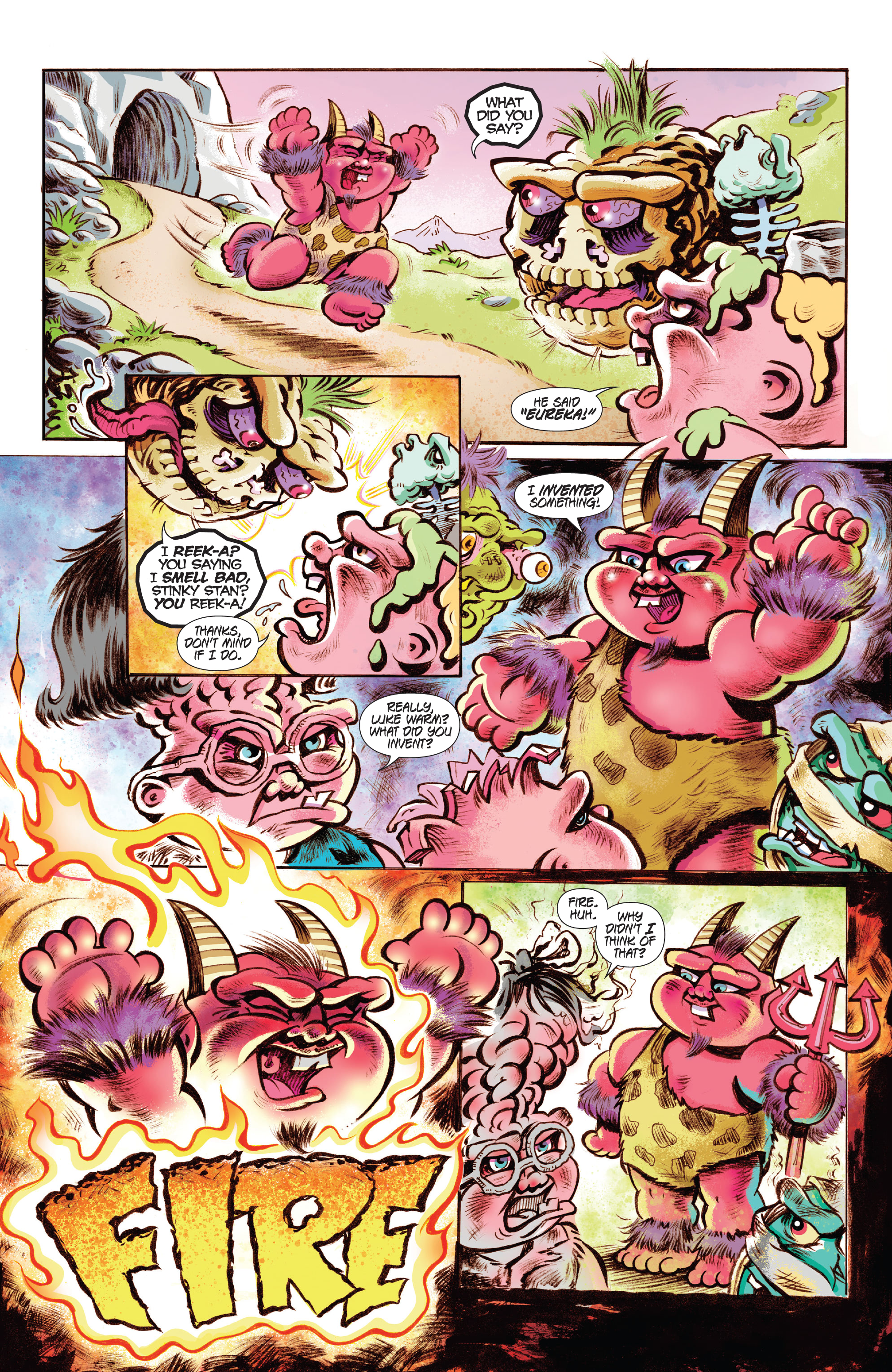 Read online Madballs vs Garbage Pail Kids – Time Again, Slime Again comic -  Issue #1 - 9