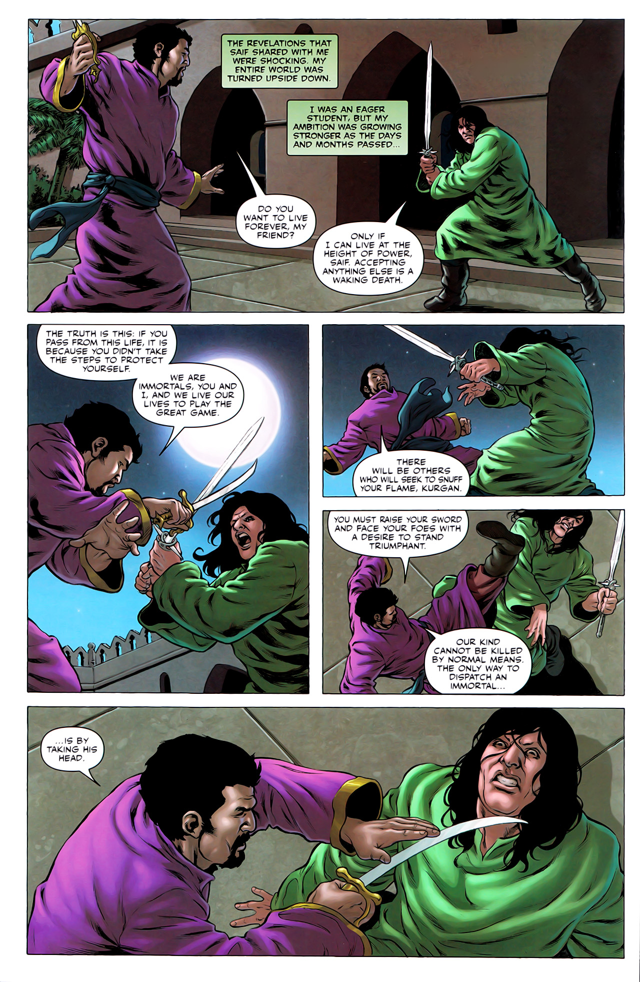Read online Highlander Origins: The Kurgan comic -  Issue #1 - 22