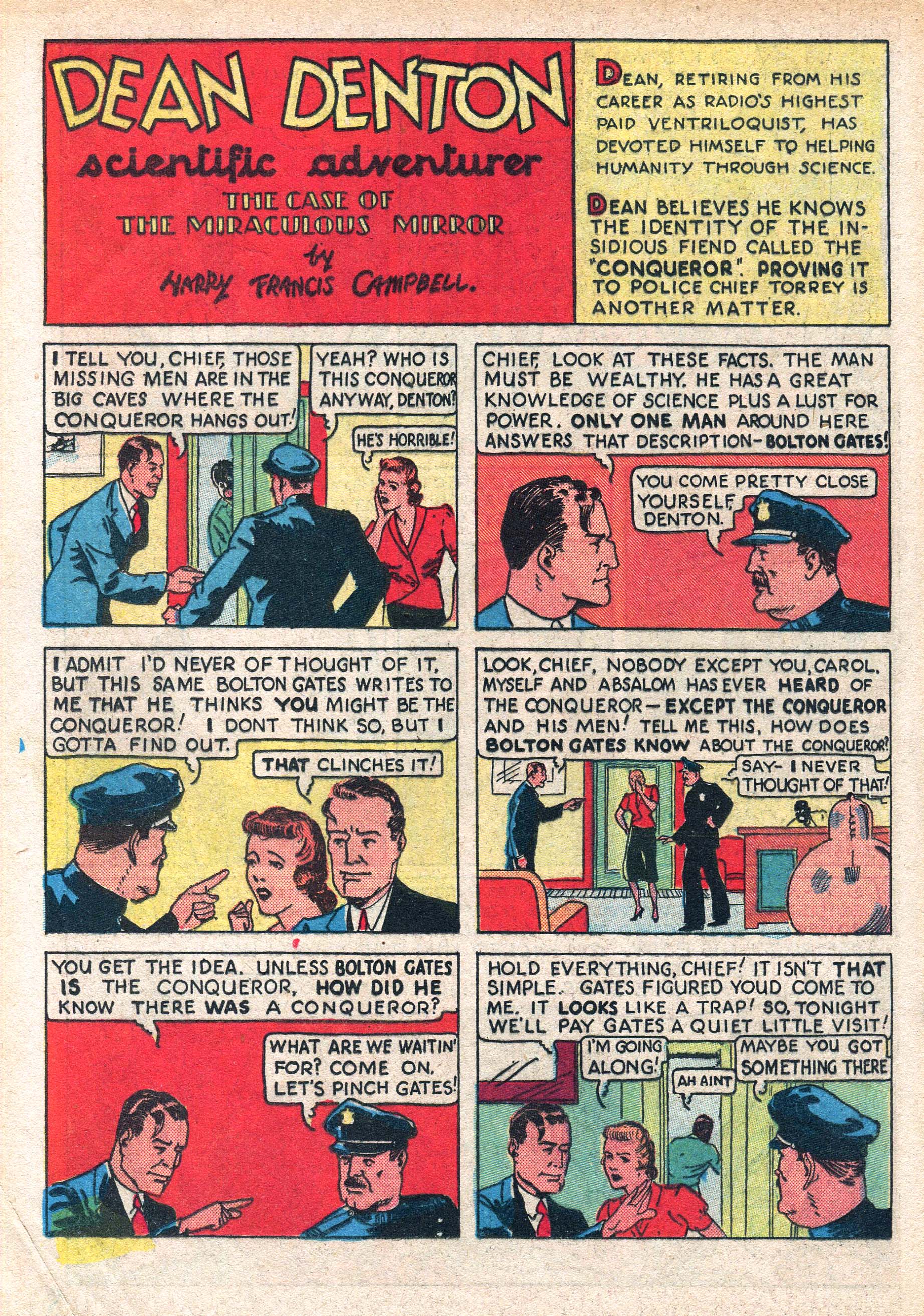 Read online Keen Detective Funnies comic -  Issue #7 - 8