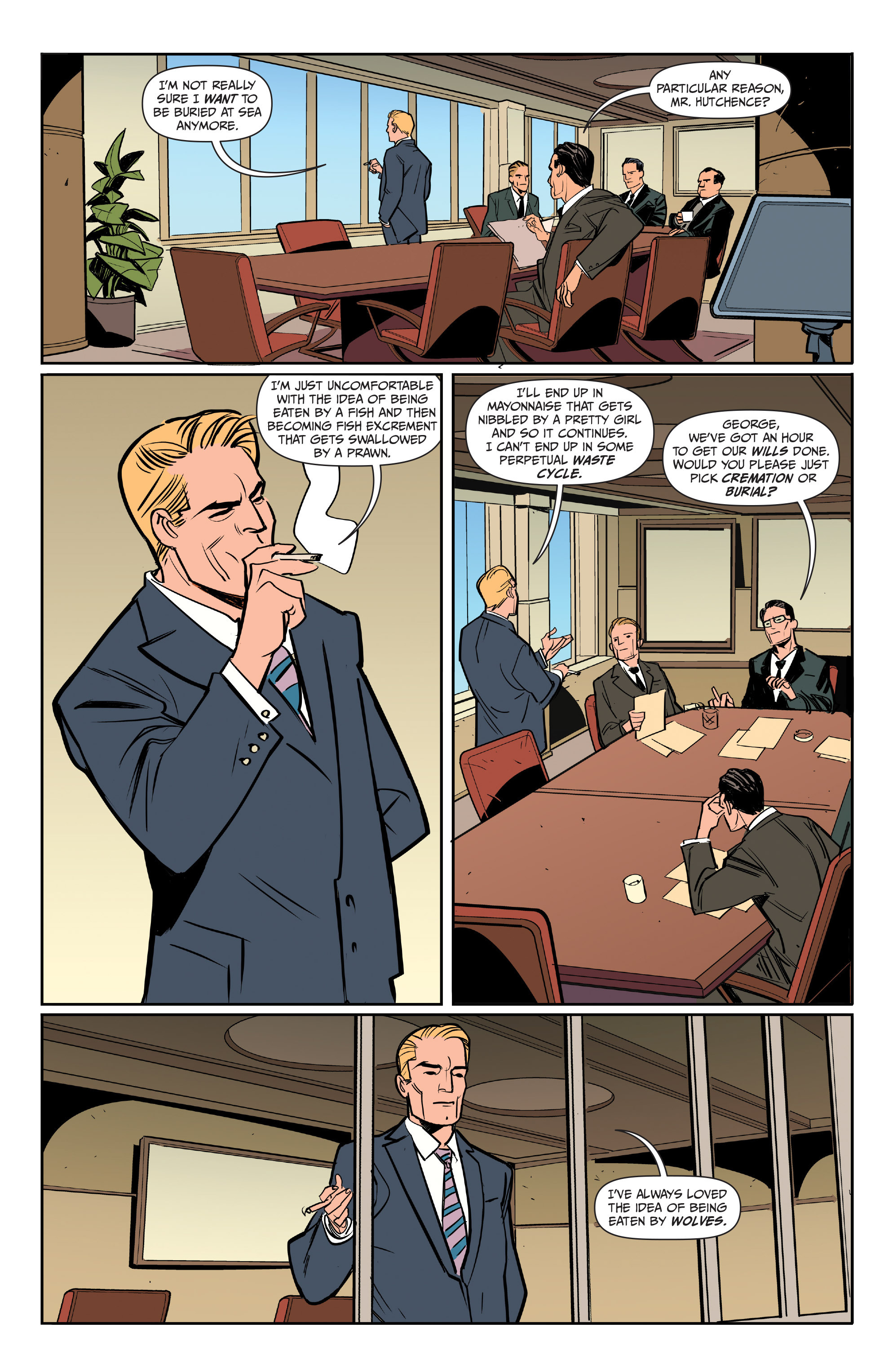 Read online Jupiter's Circle comic -  Issue #5 - 8