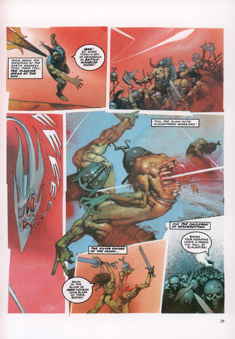 Read online Slaine: The Horned God (1993) comic -  Issue #5 - 30