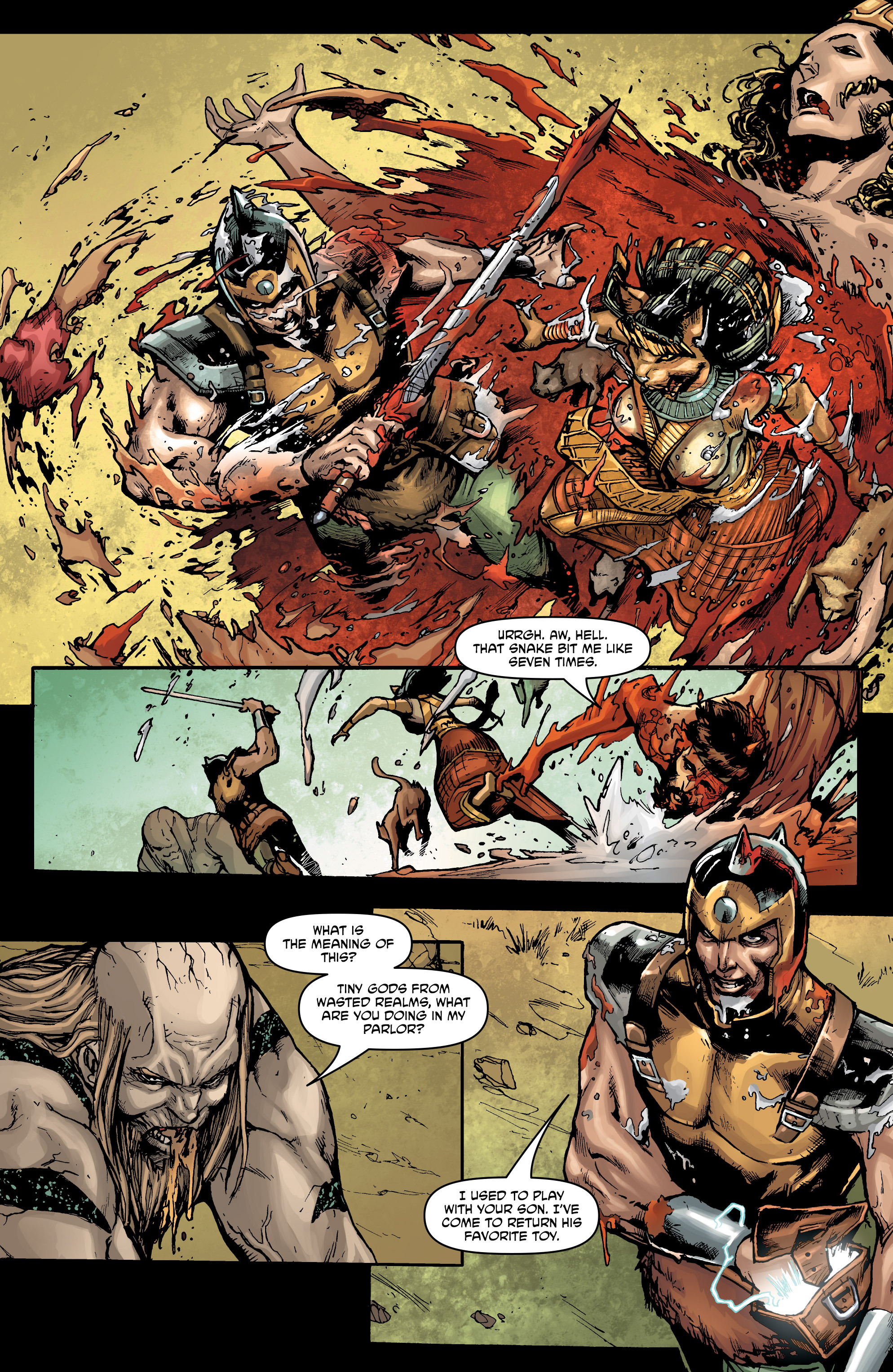 Read online God Is Dead comic -  Issue #28 - 19