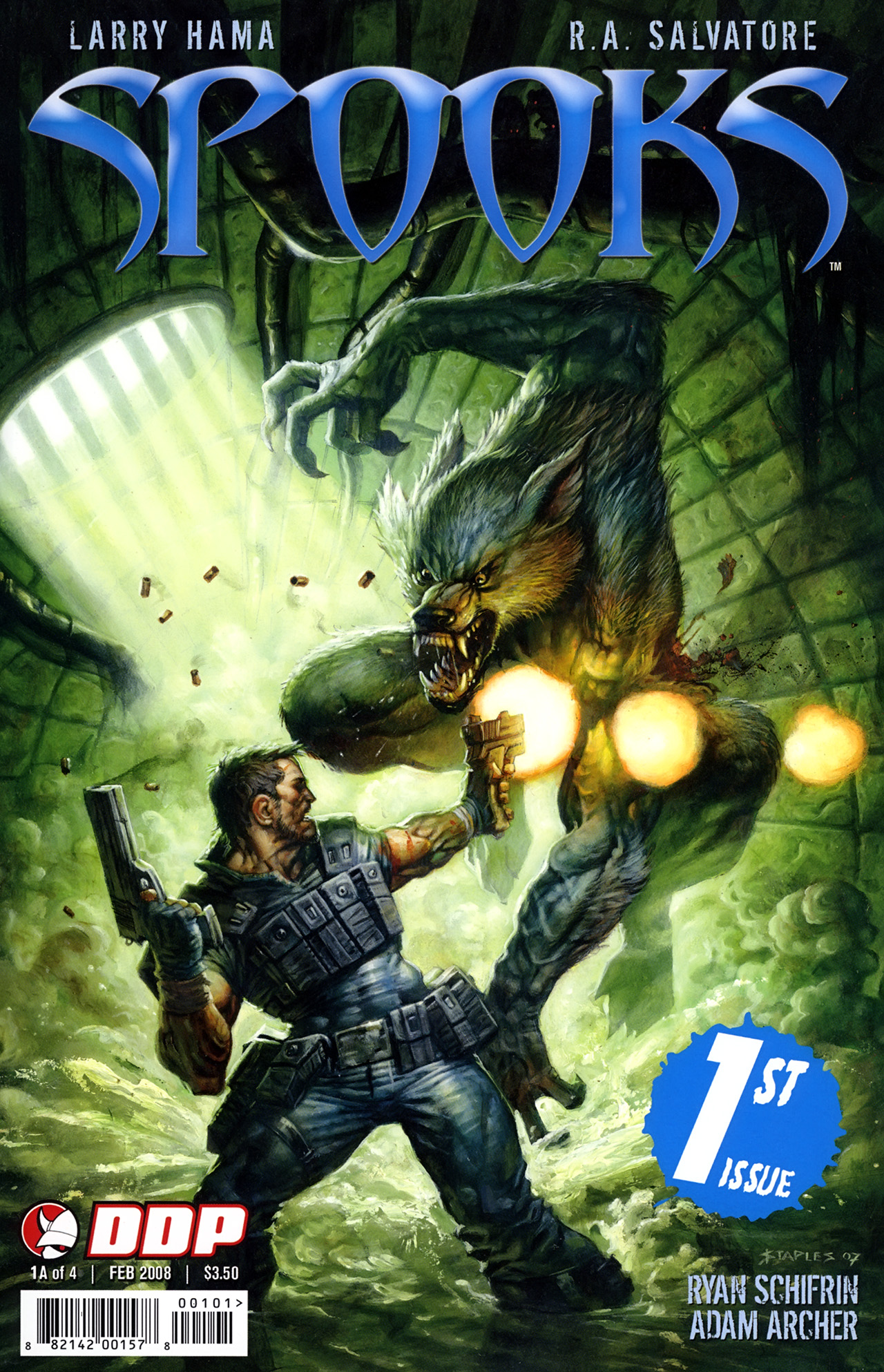Read online Spooks comic -  Issue #1 - 1