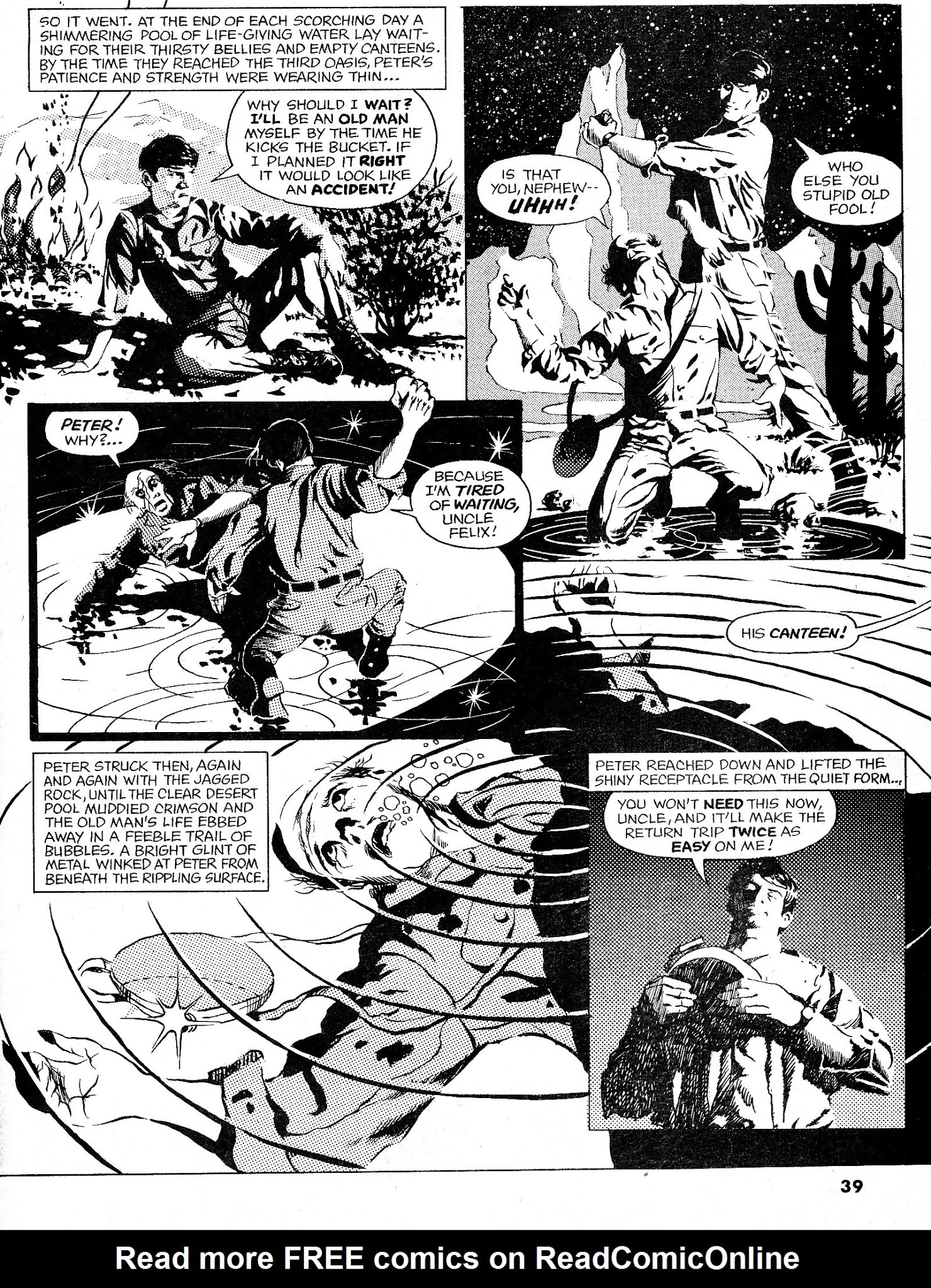Read online Nightmare (1970) comic -  Issue #3 - 38