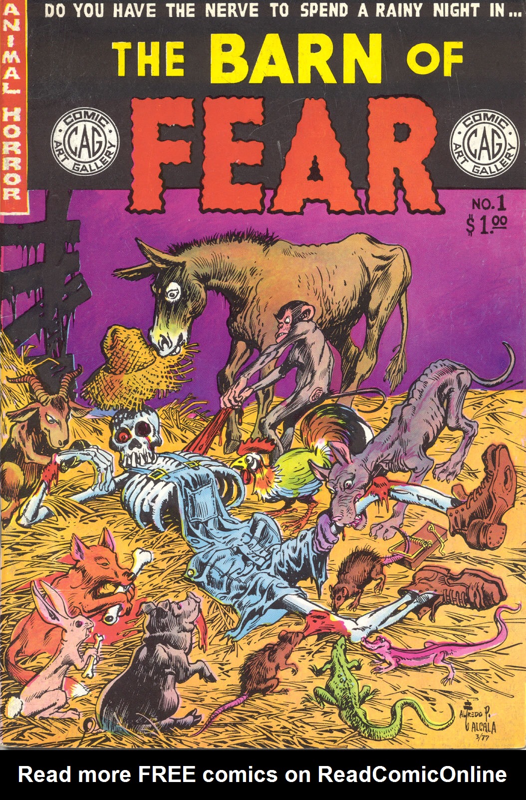 Read online The Barn of Fear comic -  Issue # Full - 1