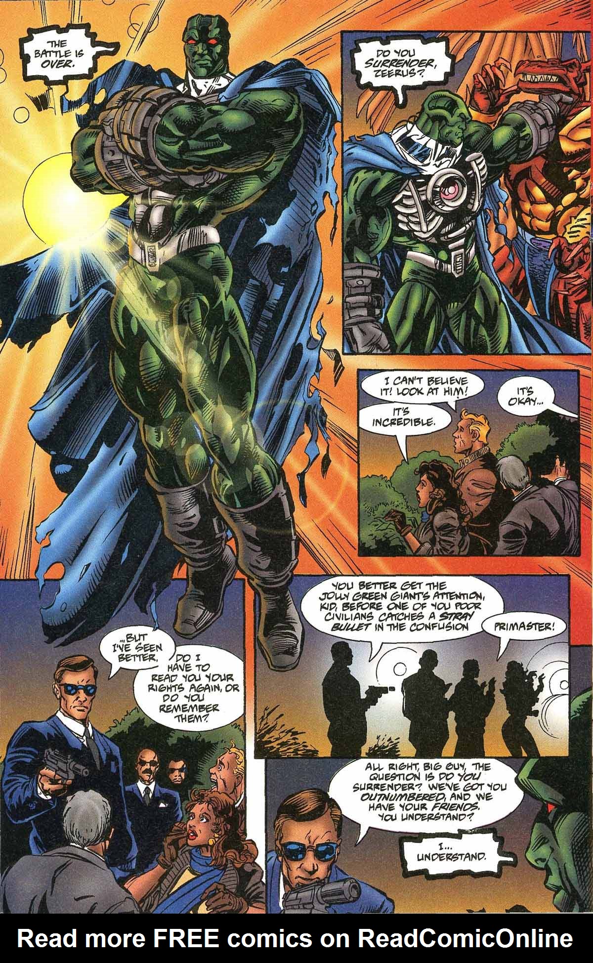 Read online Leonard Nimoy's Primortals (1995) comic -  Issue #12 - 24