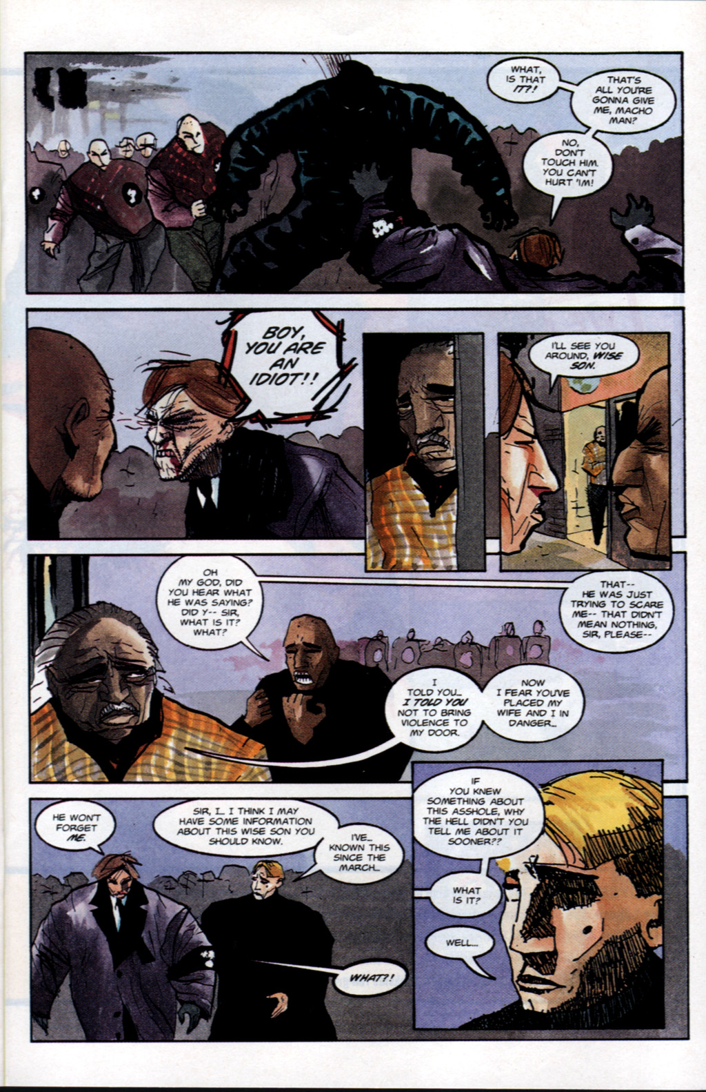 Read online Wise Son: The White Wolf comic -  Issue #4 - 12