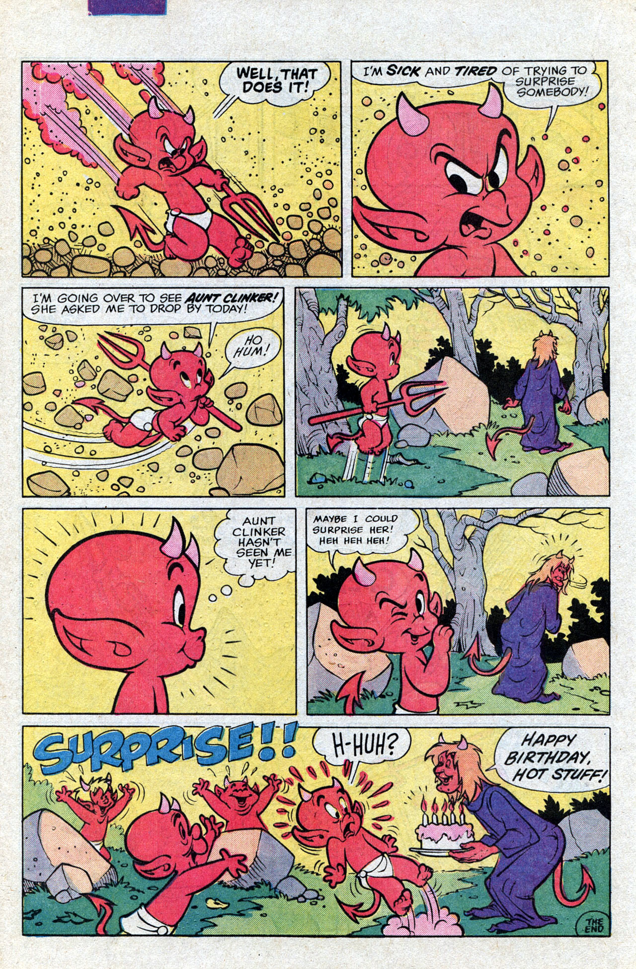 Read online Hot Stuff, the Little Devil comic -  Issue #170 - 16