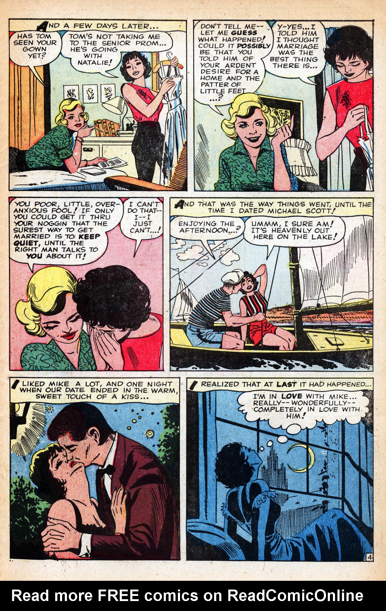 Read online Love Romances comic -  Issue #87 - 31