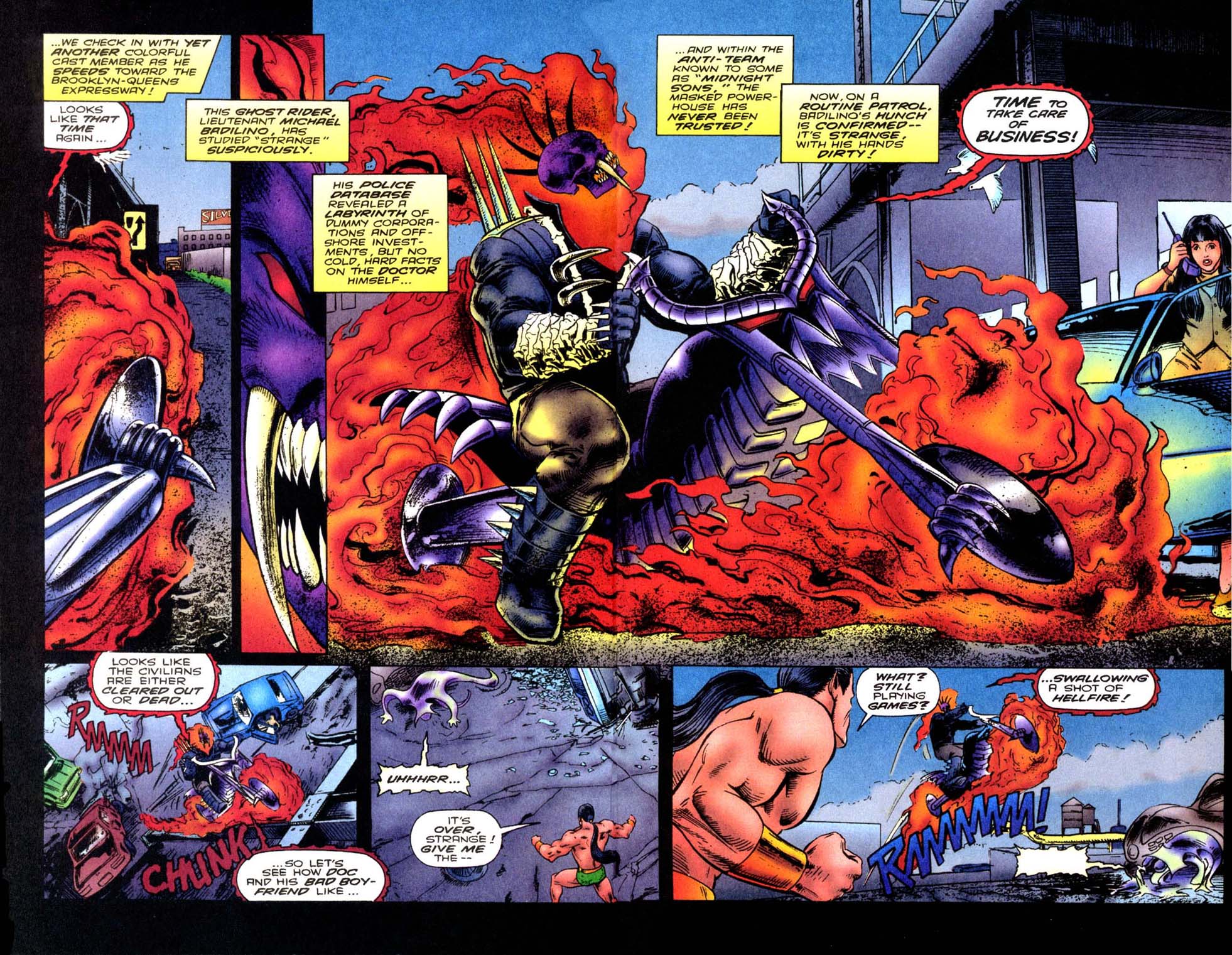 Read online Doctor Strange: Sorcerer Supreme comic -  Issue #65 - 13