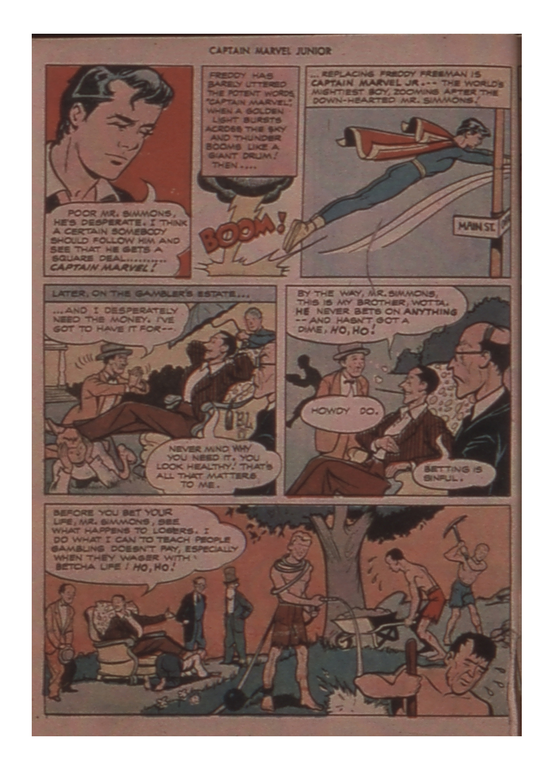 Read online Captain Marvel, Jr. comic -  Issue #56 - 44