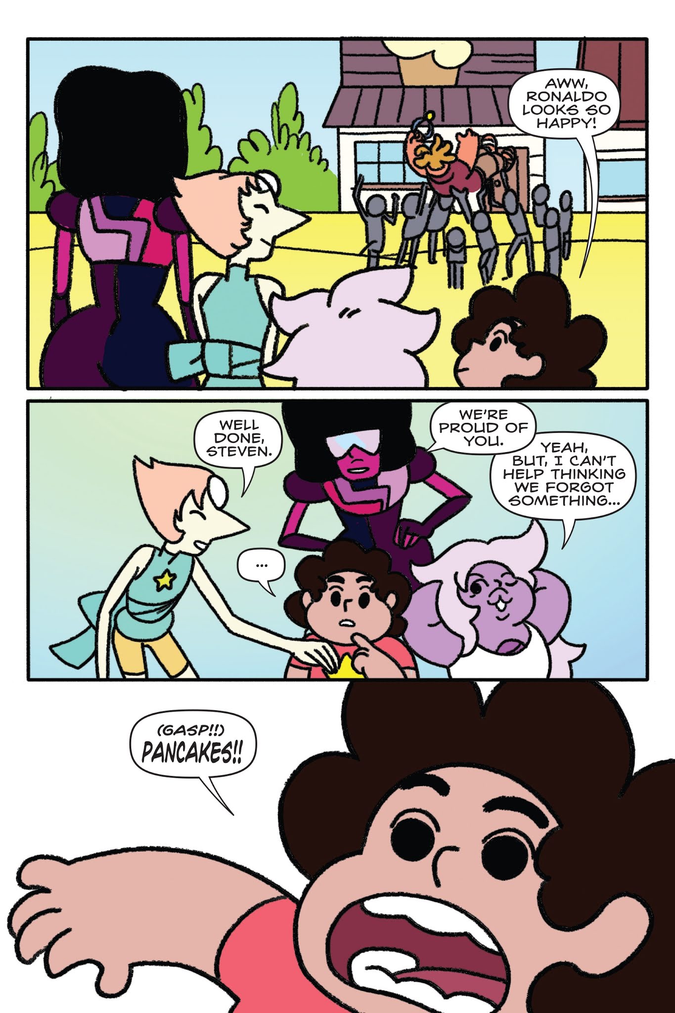 Read online Steven Universe: Anti-Gravity comic -  Issue # TPB - 132