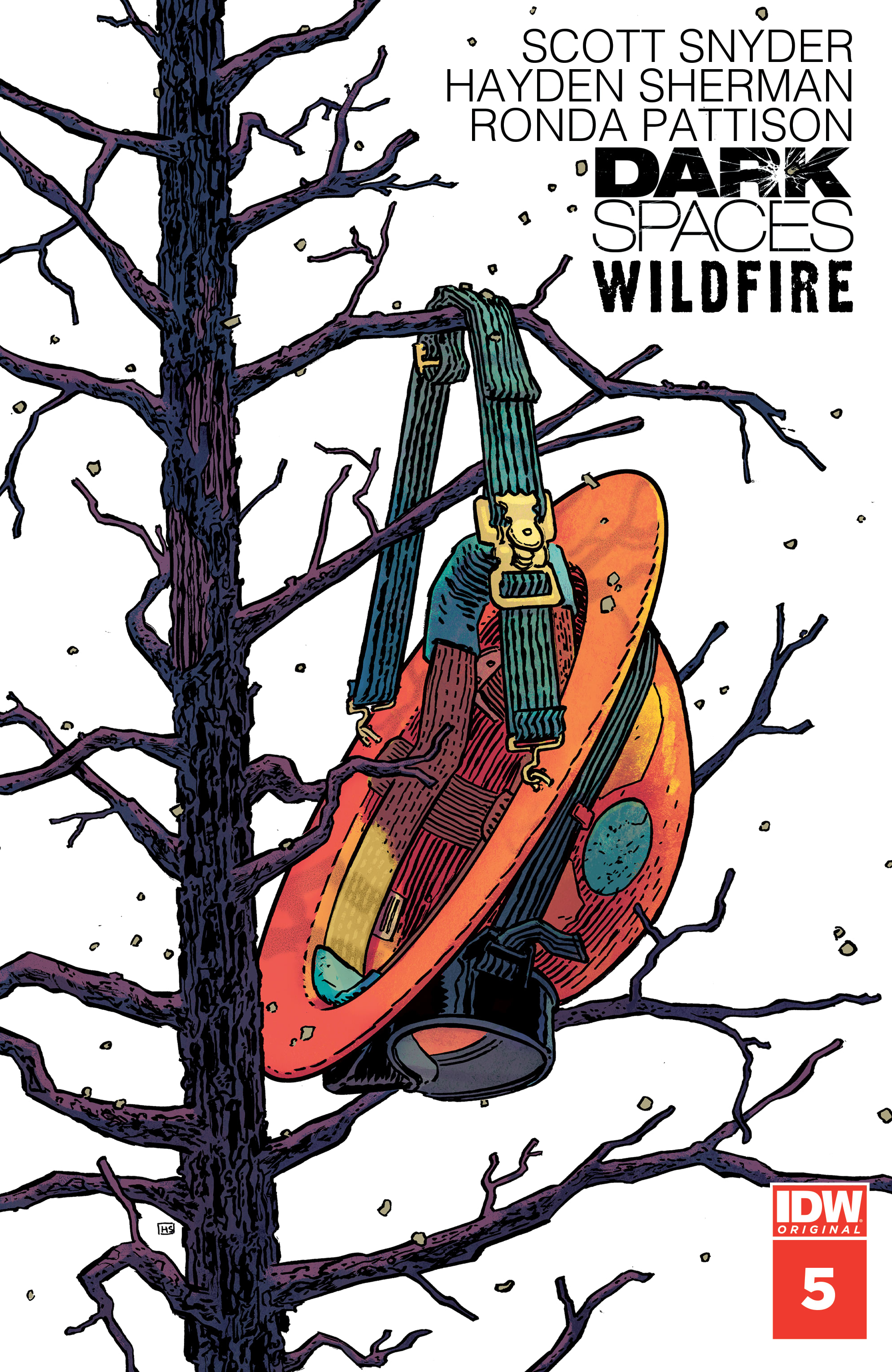 Read online Dark Spaces: Wildfire comic -  Issue #5 - 1