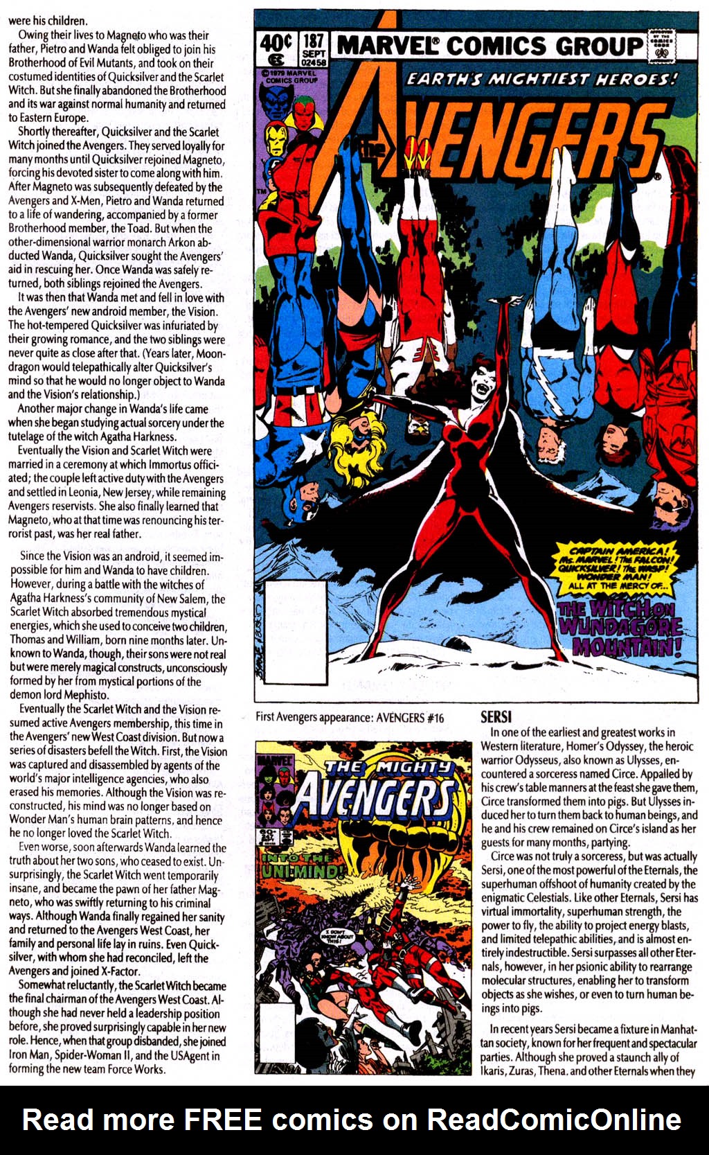 Read online The Avengers Log comic -  Issue # Full - 23