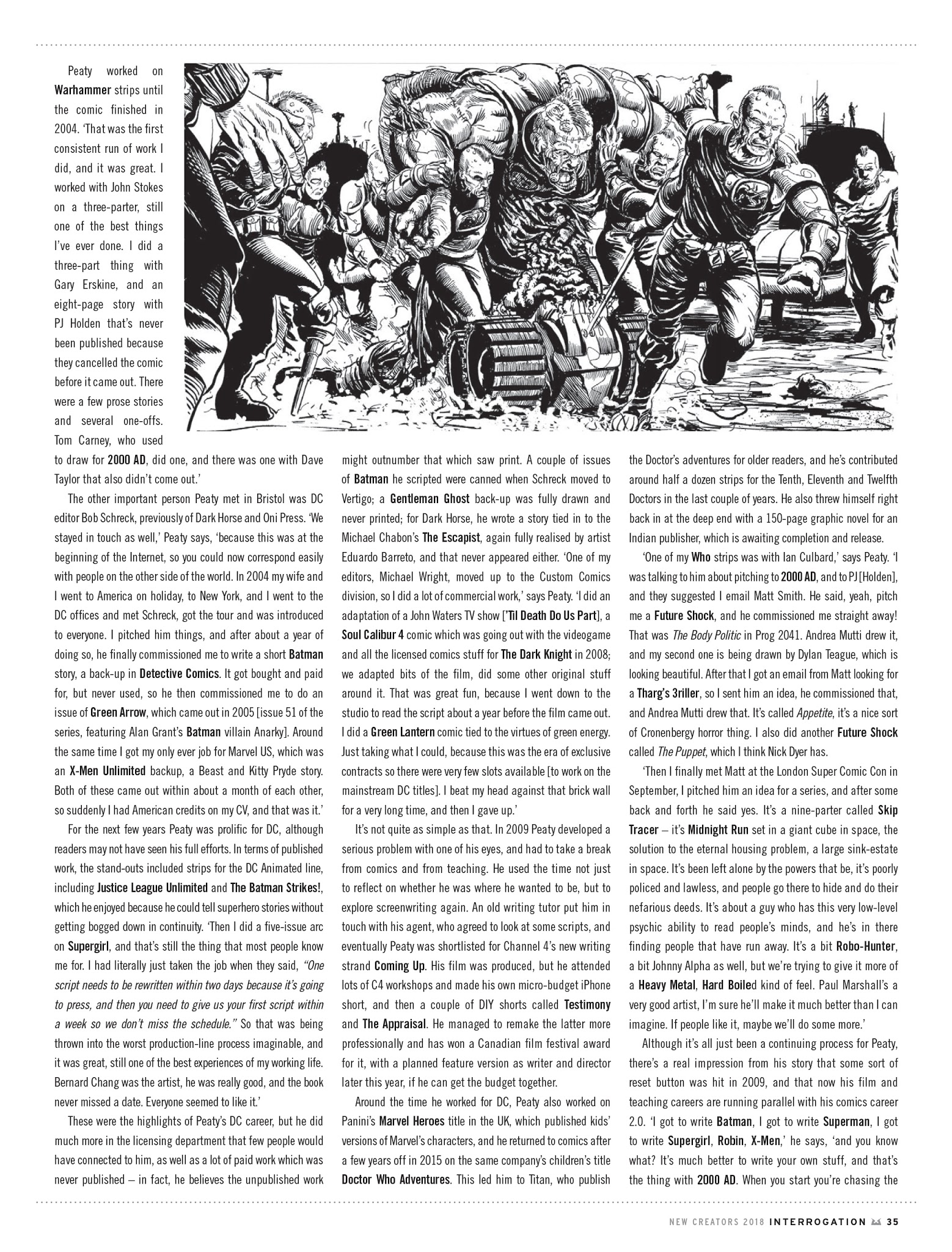 Read online Judge Dredd Megazine (Vol. 5) comic -  Issue #393 - 35
