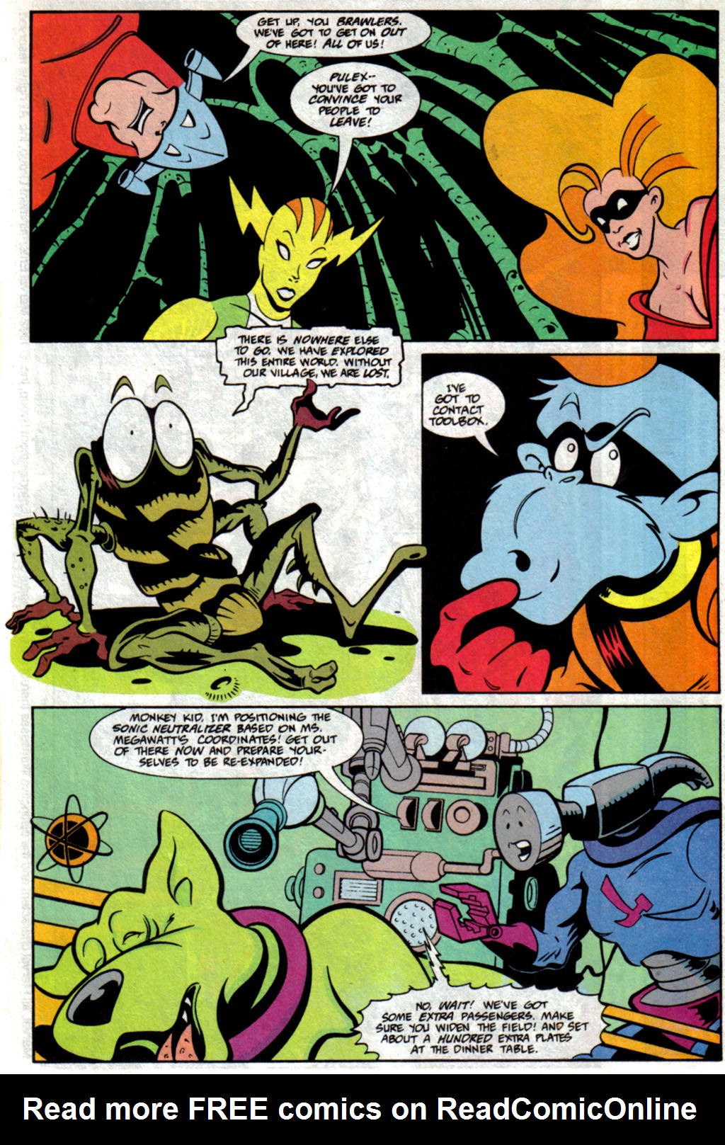 Read online Defenders of Dynatron City comic -  Issue #5 - 19