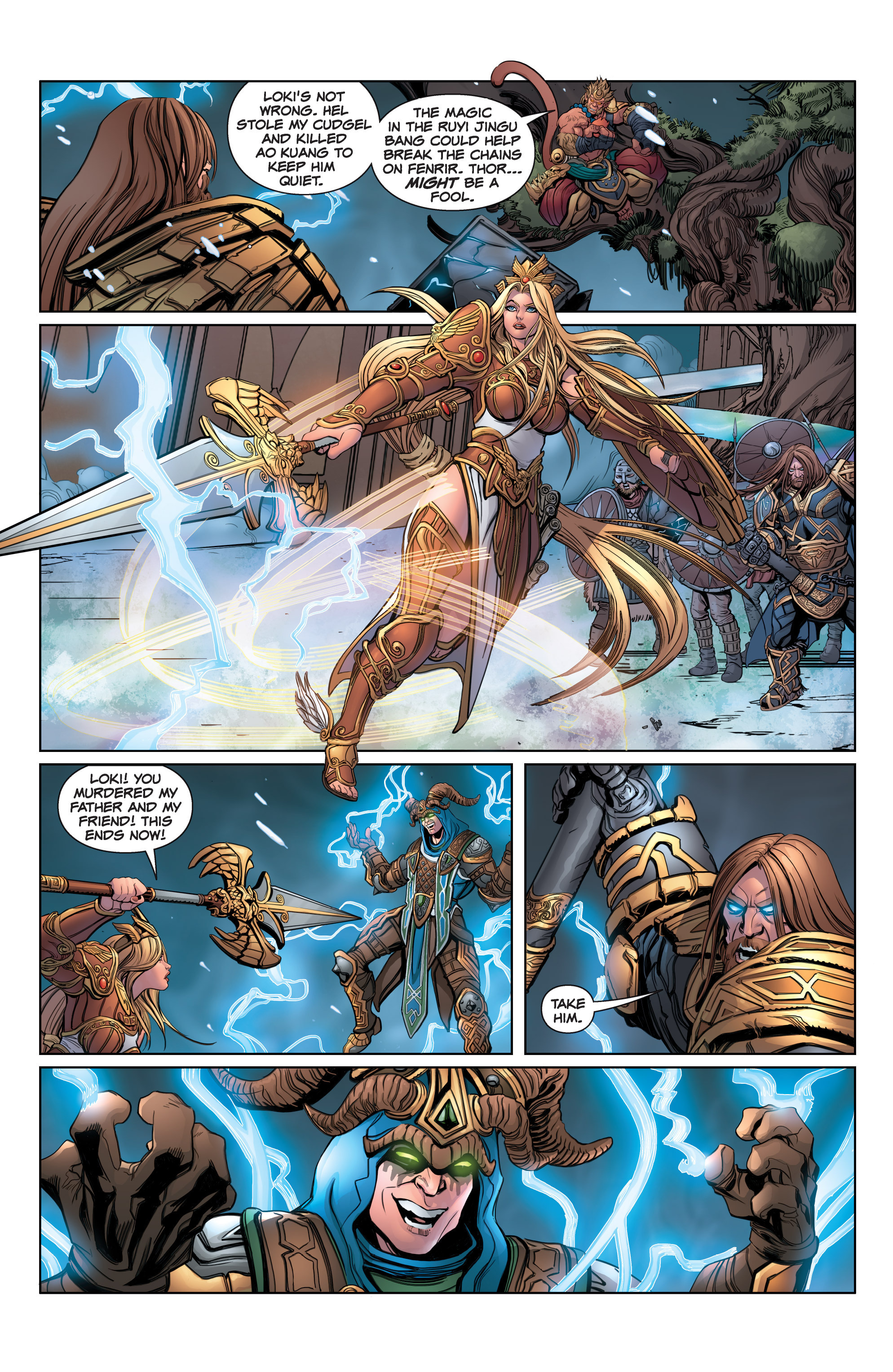 Read online SMITE: The Pantheon War comic -  Issue #3 - 11