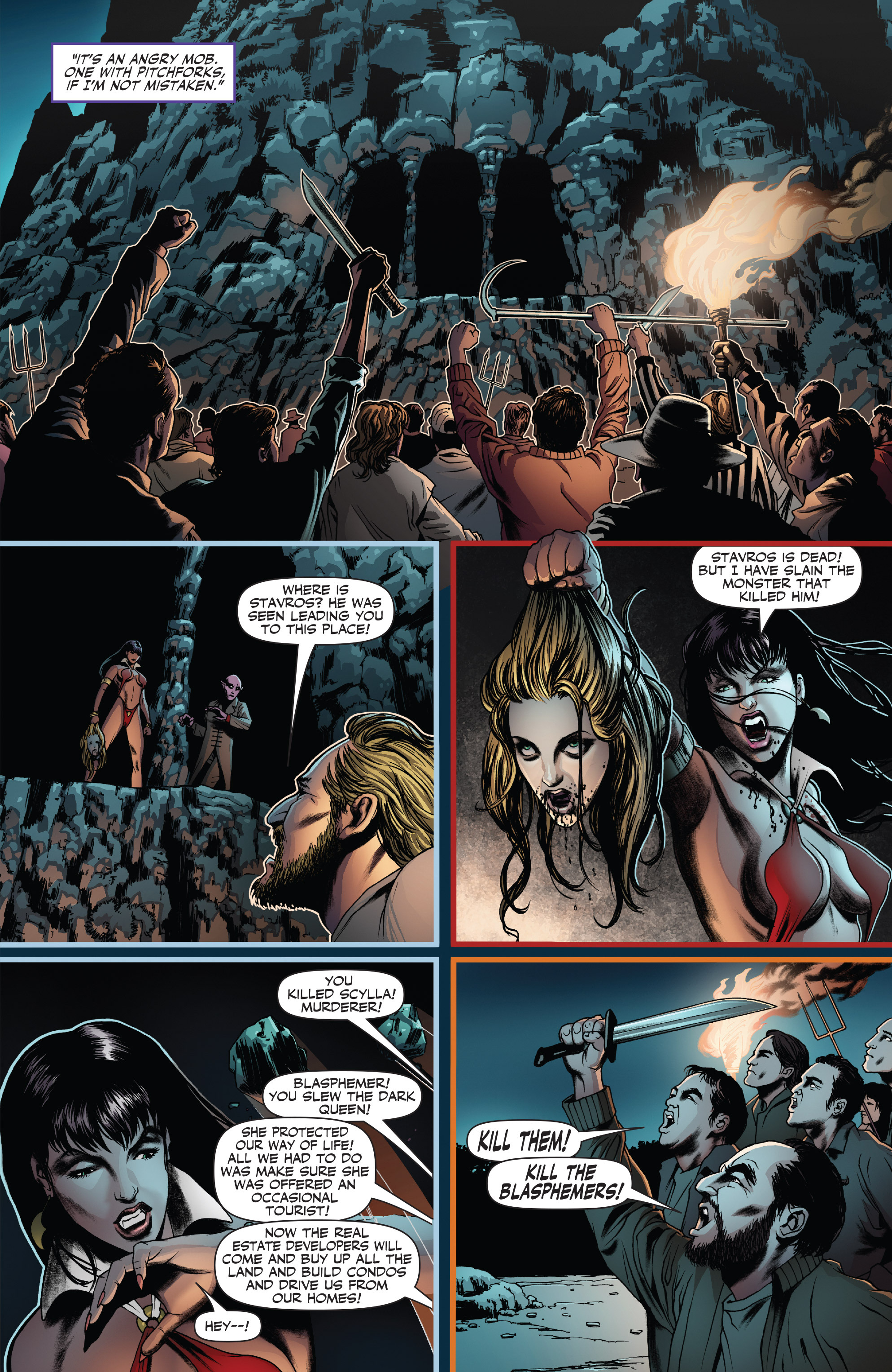 Read online Vampirella (2014) comic -  Issue #4 - 22