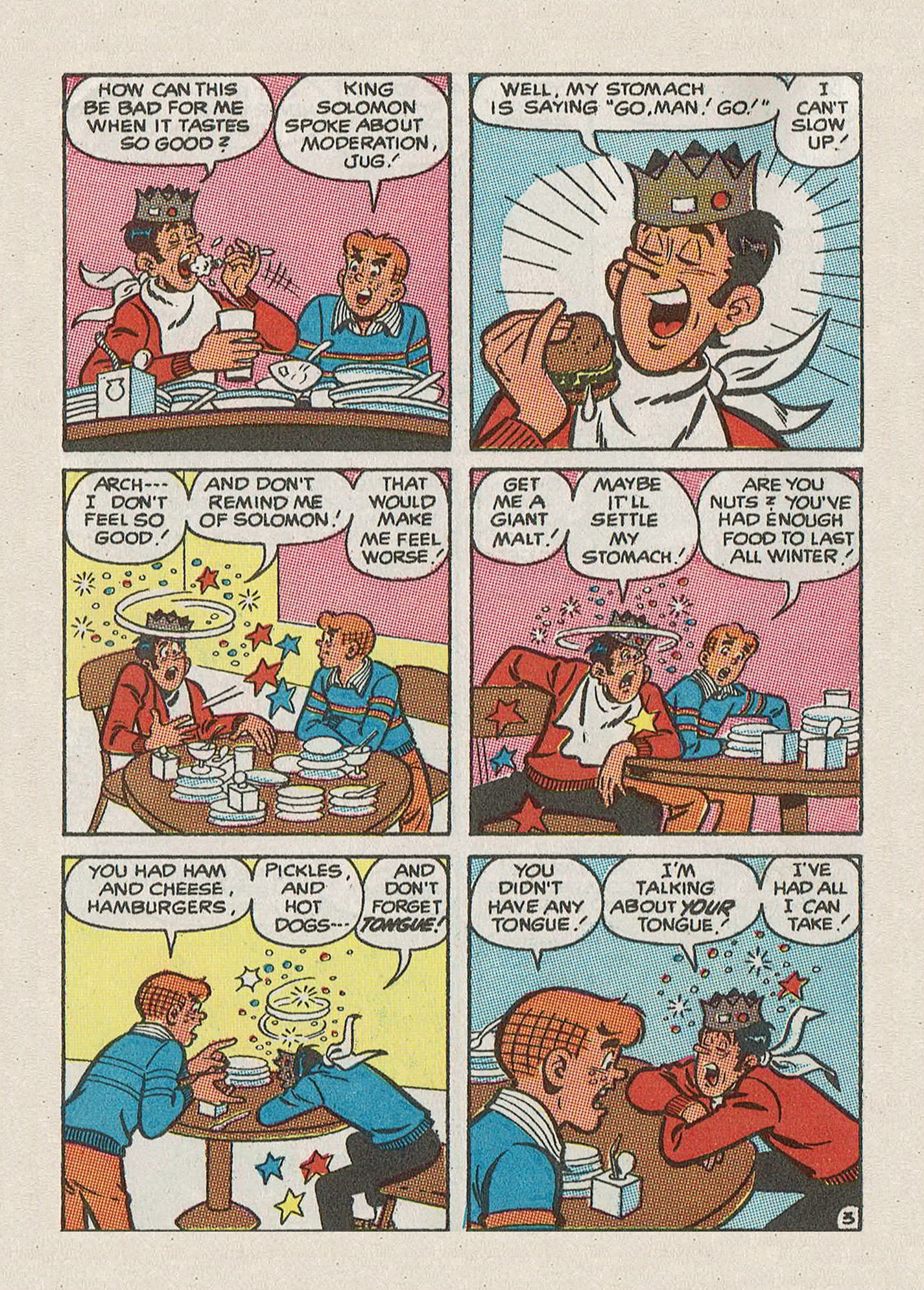 Read online Jughead Jones Comics Digest comic -  Issue #68 - 52