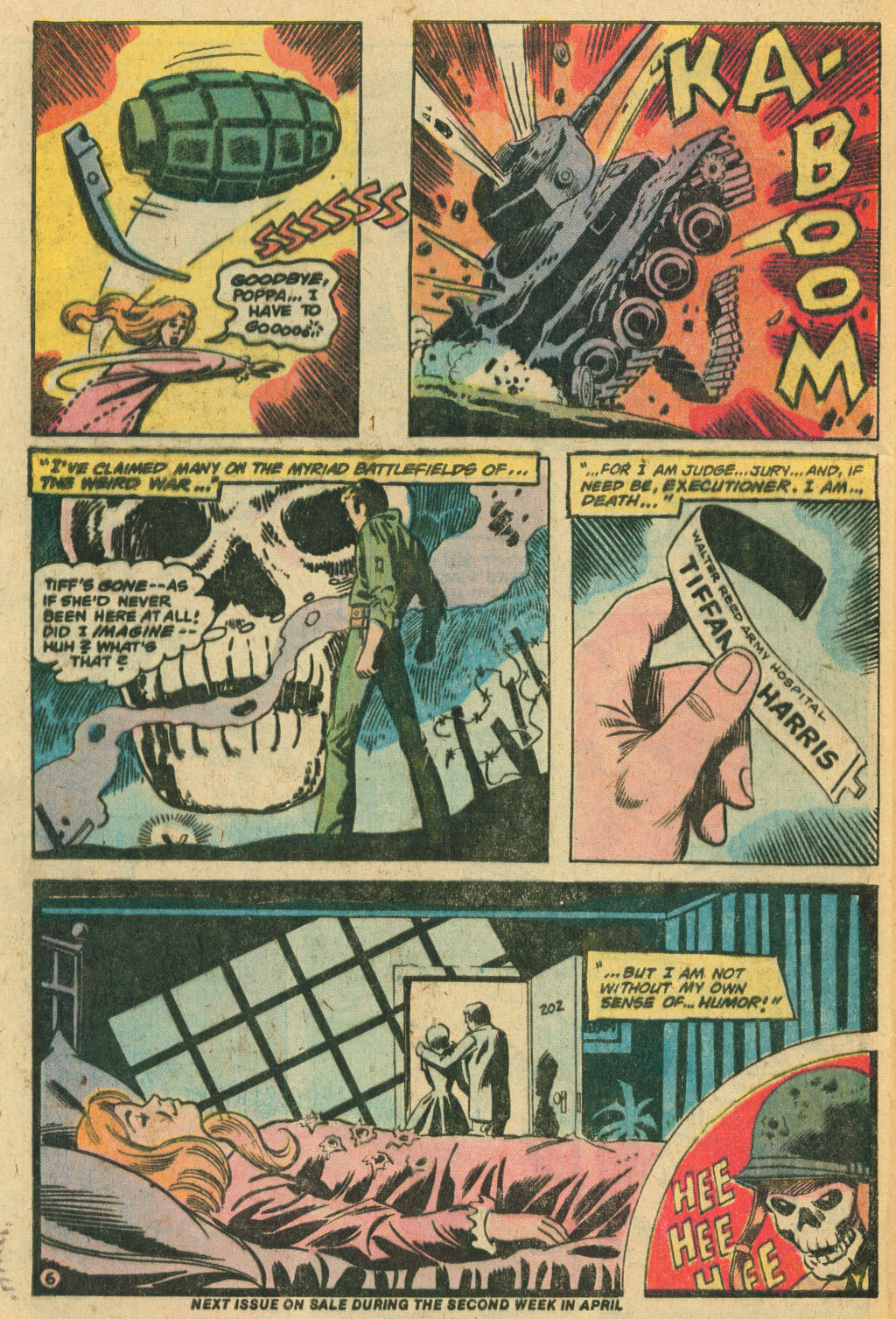 Read online Weird War Tales (1971) comic -  Issue #64 - 32