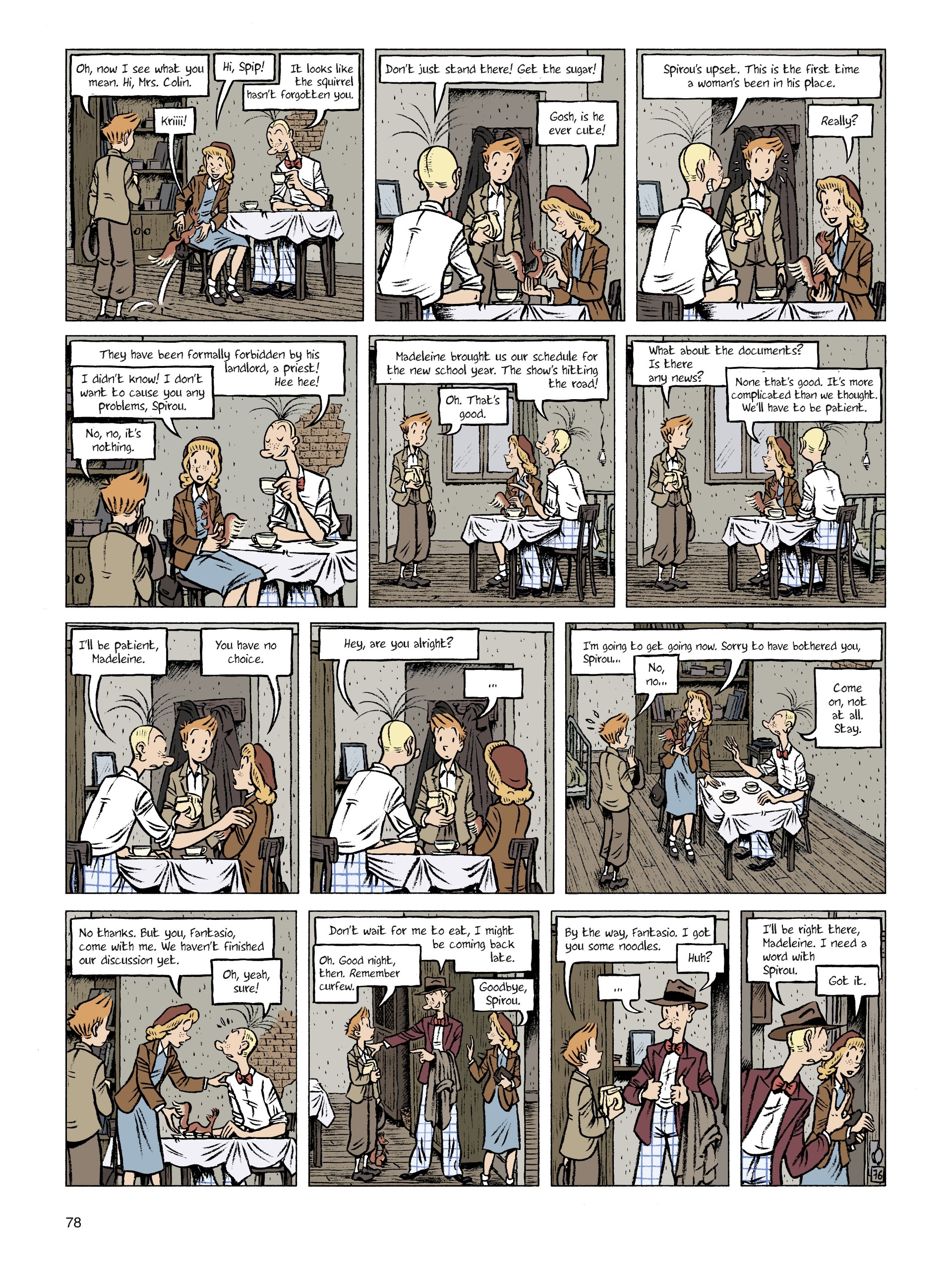 Read online Spirou: Hope Against All Odds comic -  Issue #2 - 78