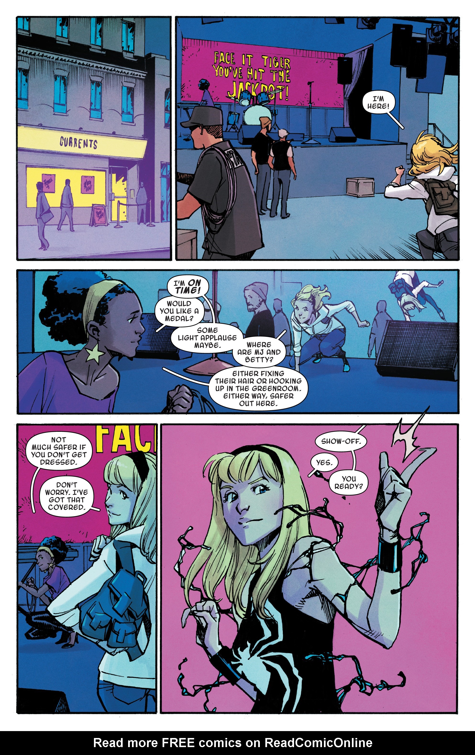 Read online Spider-Gwen: Ghost-Spider comic -  Issue #8 - 17