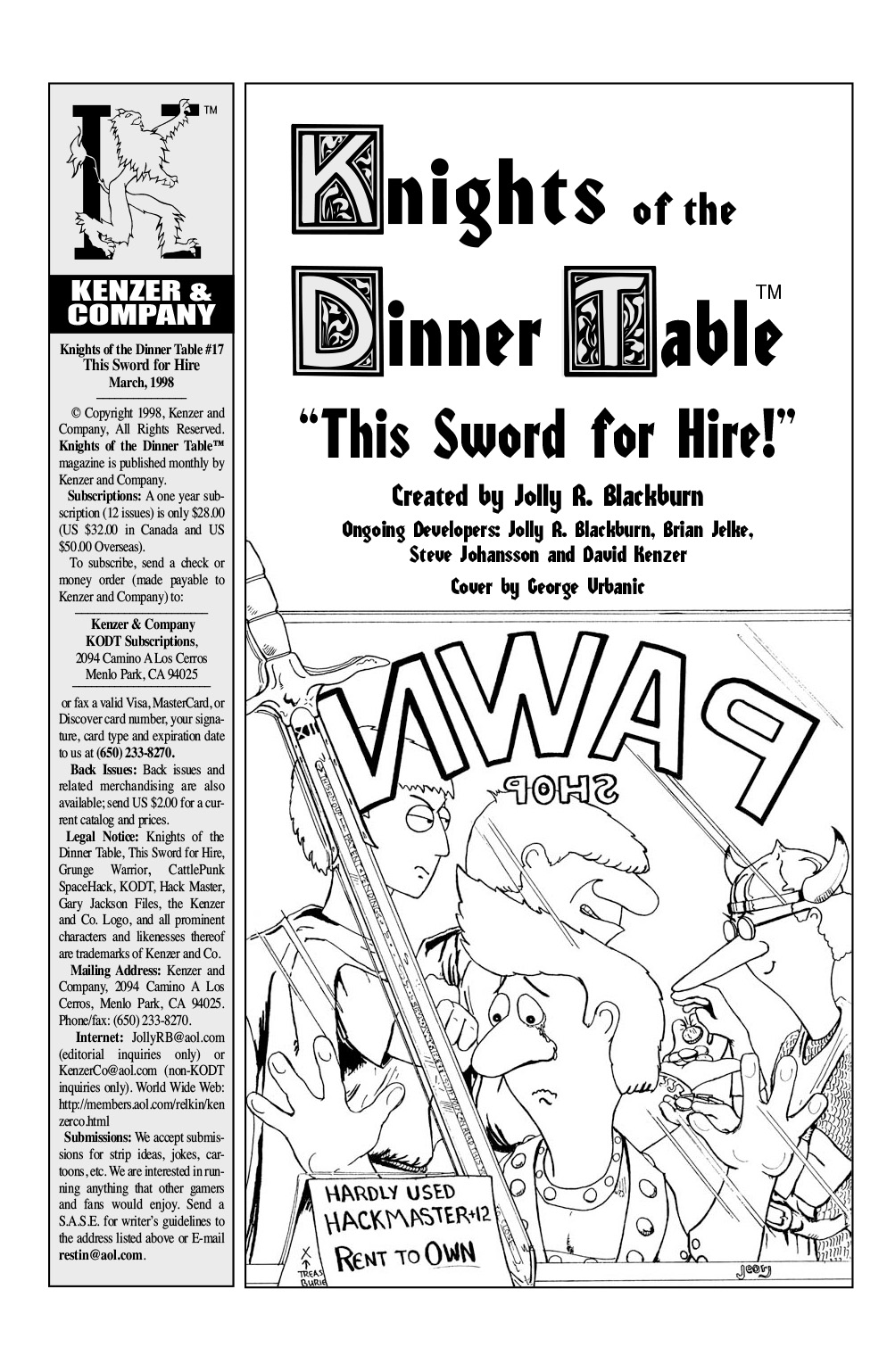 Read online Knights of the Dinner Table comic -  Issue #17 - 3
