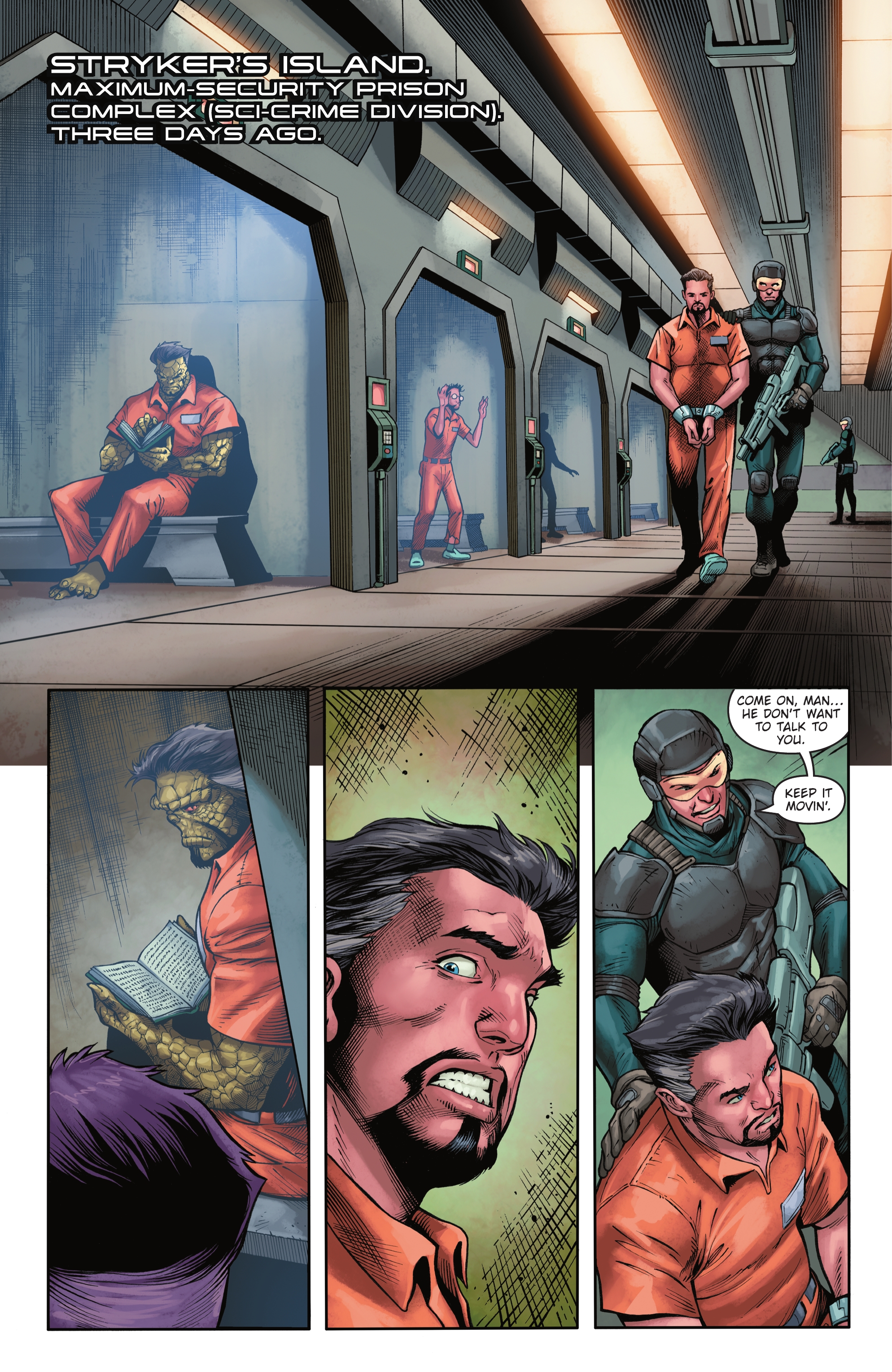 Read online Aquaman/Green Arrow - Deep Target comic -  Issue #7 - 6