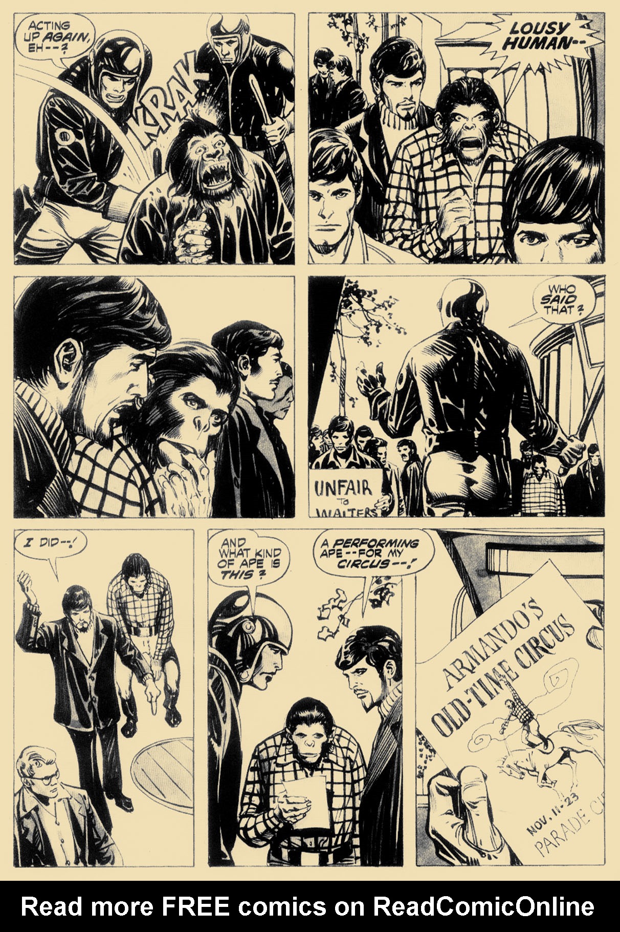 Read online Planet of the Apes comic -  Issue #17 - 45