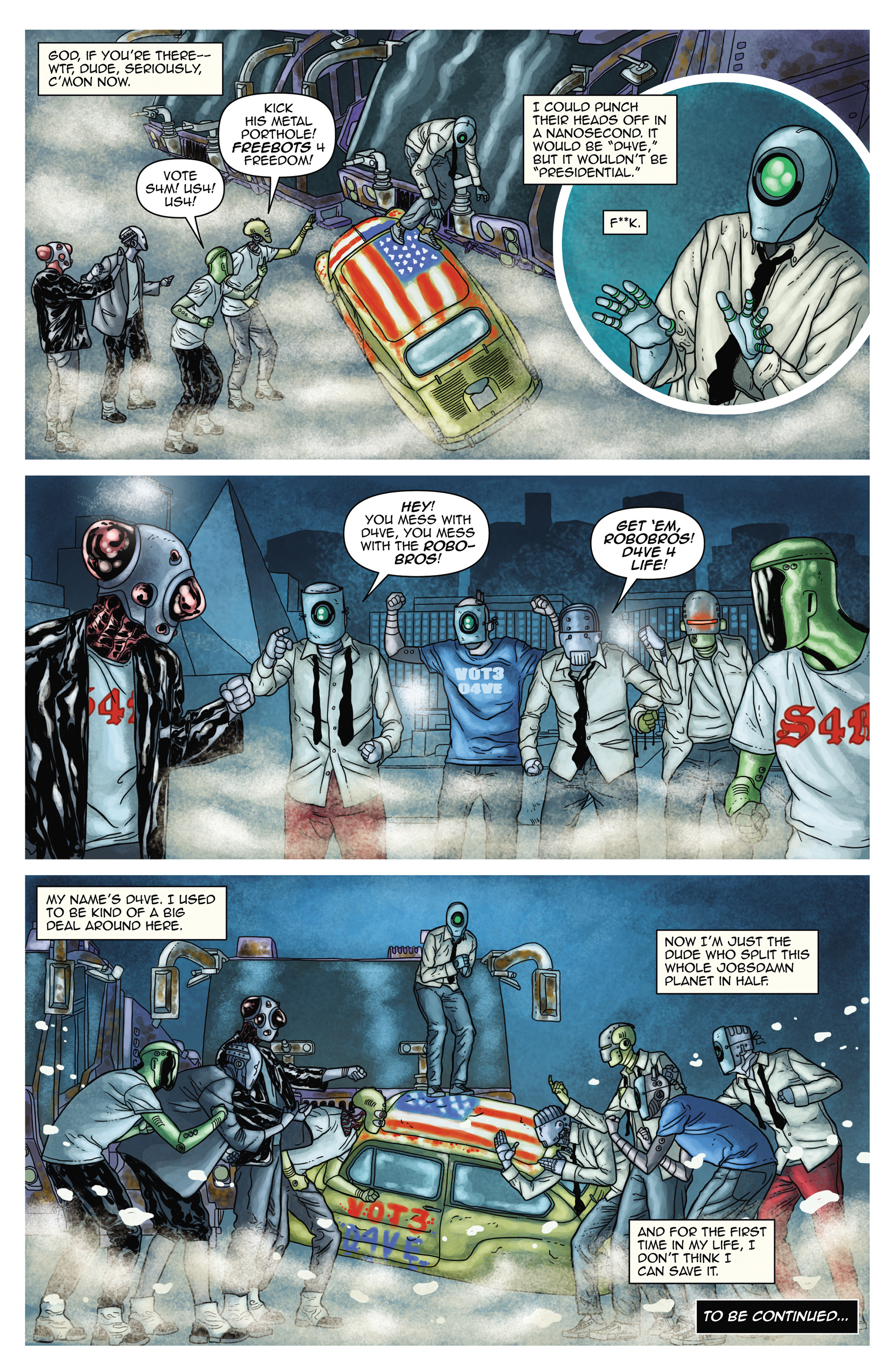 Read online D4VEocracy comic -  Issue #2 - 22