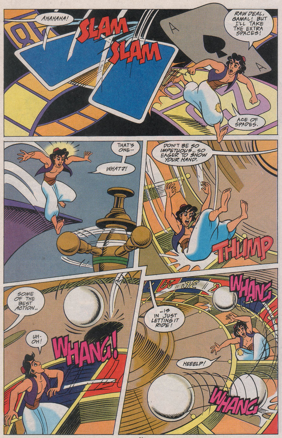 Read online Disney's Aladdin comic -  Issue #10 - 21