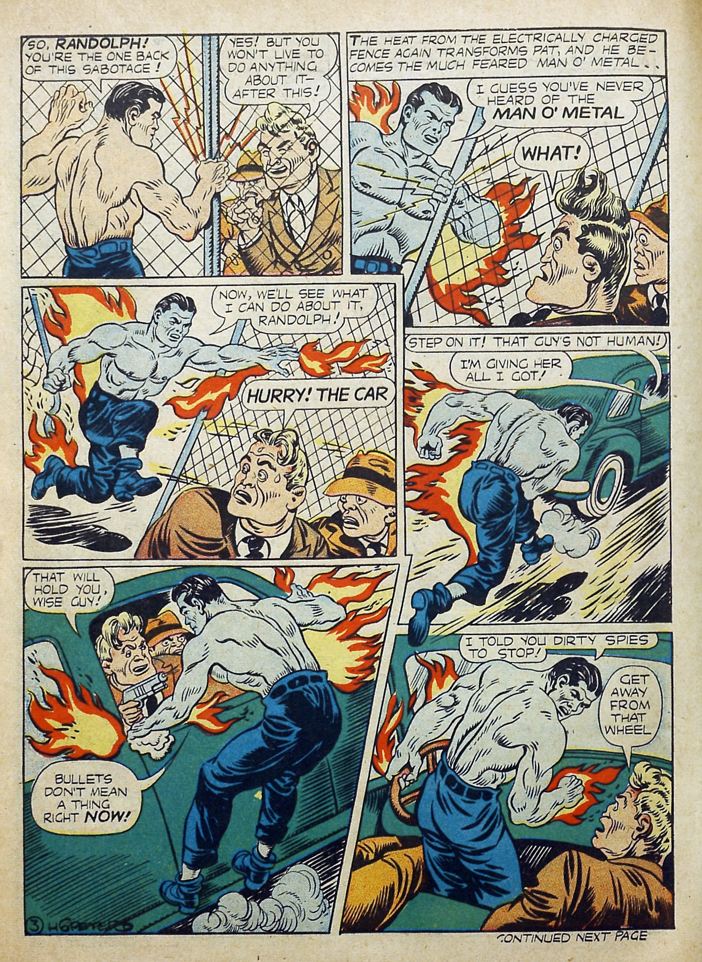 Read online Reg'lar Fellers Heroic Comics comic -  Issue #13 - 16