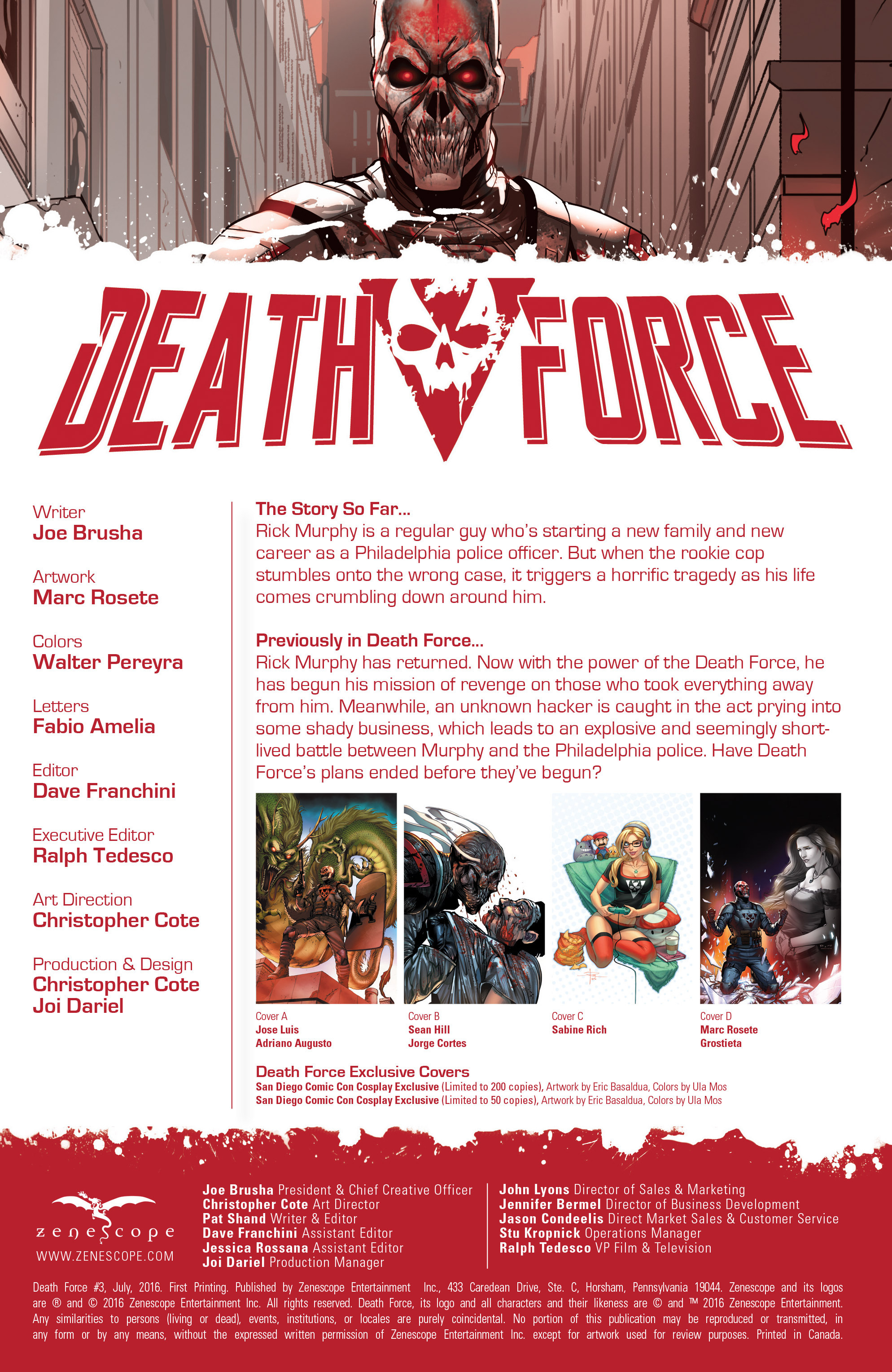 Read online Death Force comic -  Issue #3 - 2