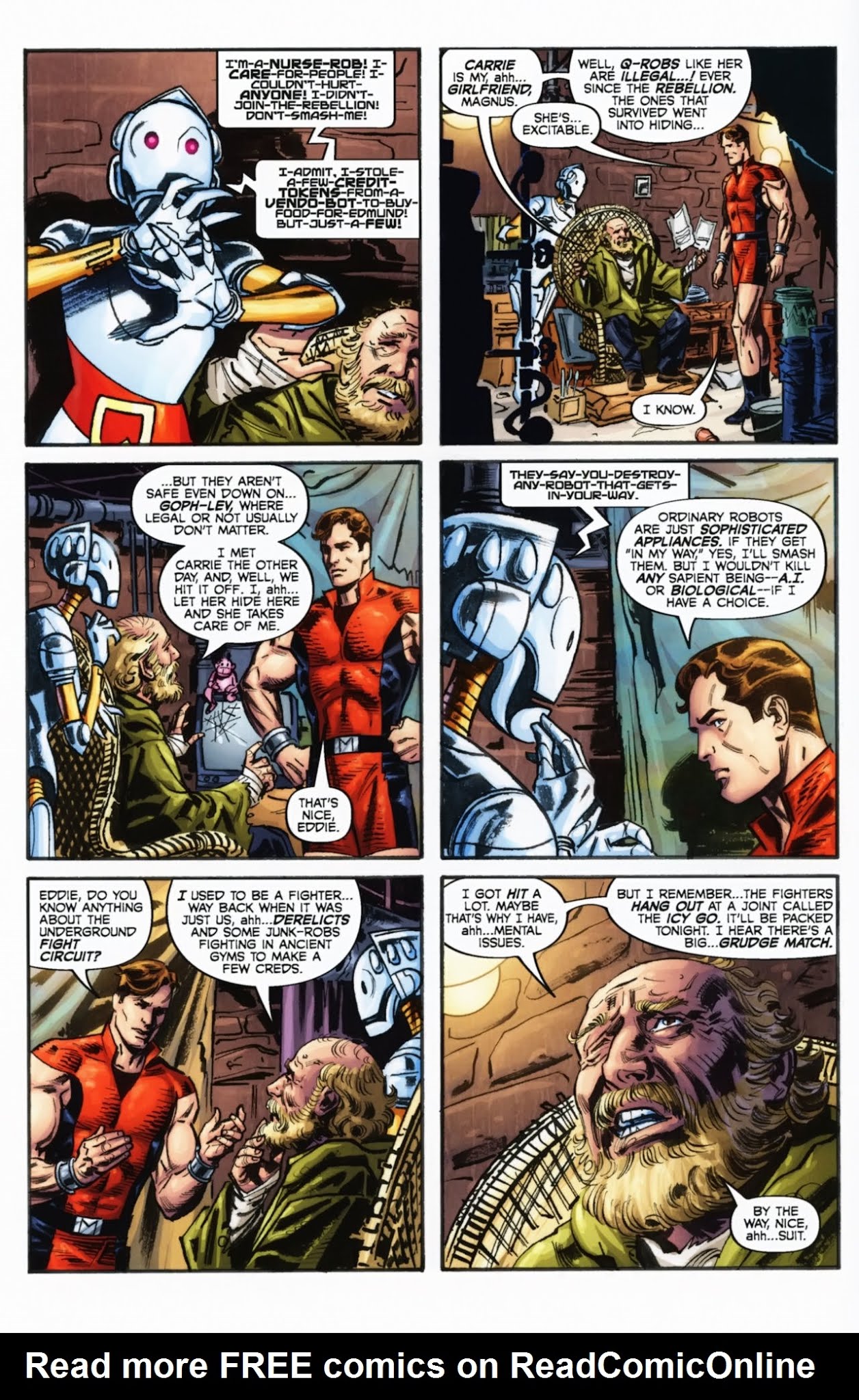 Read online Magnus, Robot Fighter (2010) comic -  Issue #3 - 14