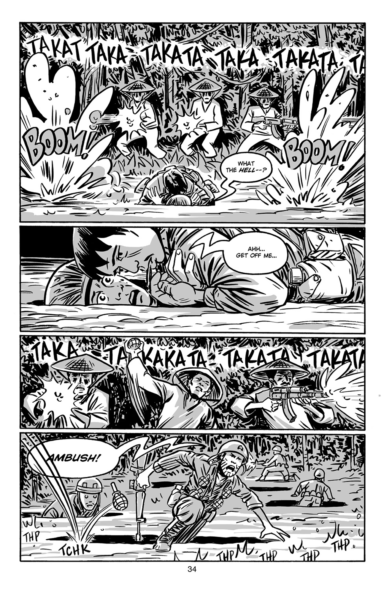 Read online Guerillas comic -  Issue #1 - 34
