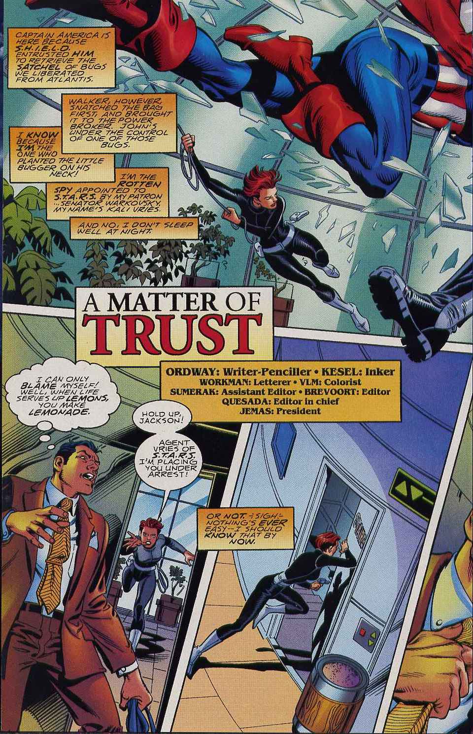 Read online USAgent comic -  Issue #3 - 3