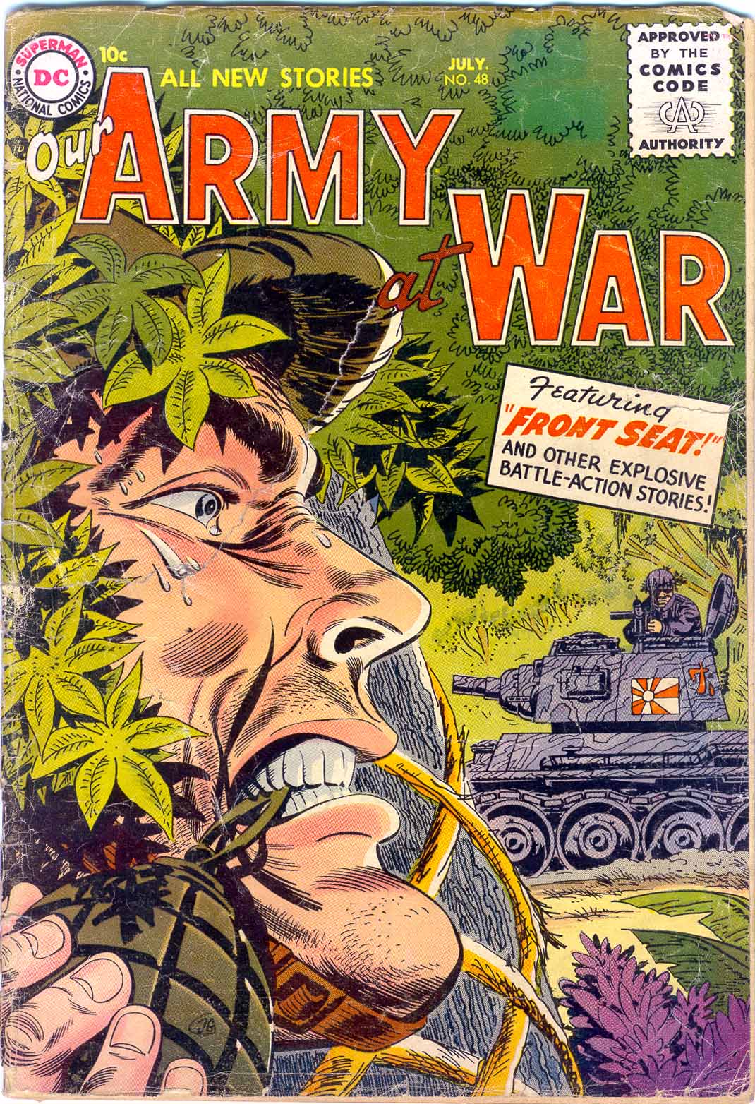 Read online Our Army at War (1952) comic -  Issue #48 - 1