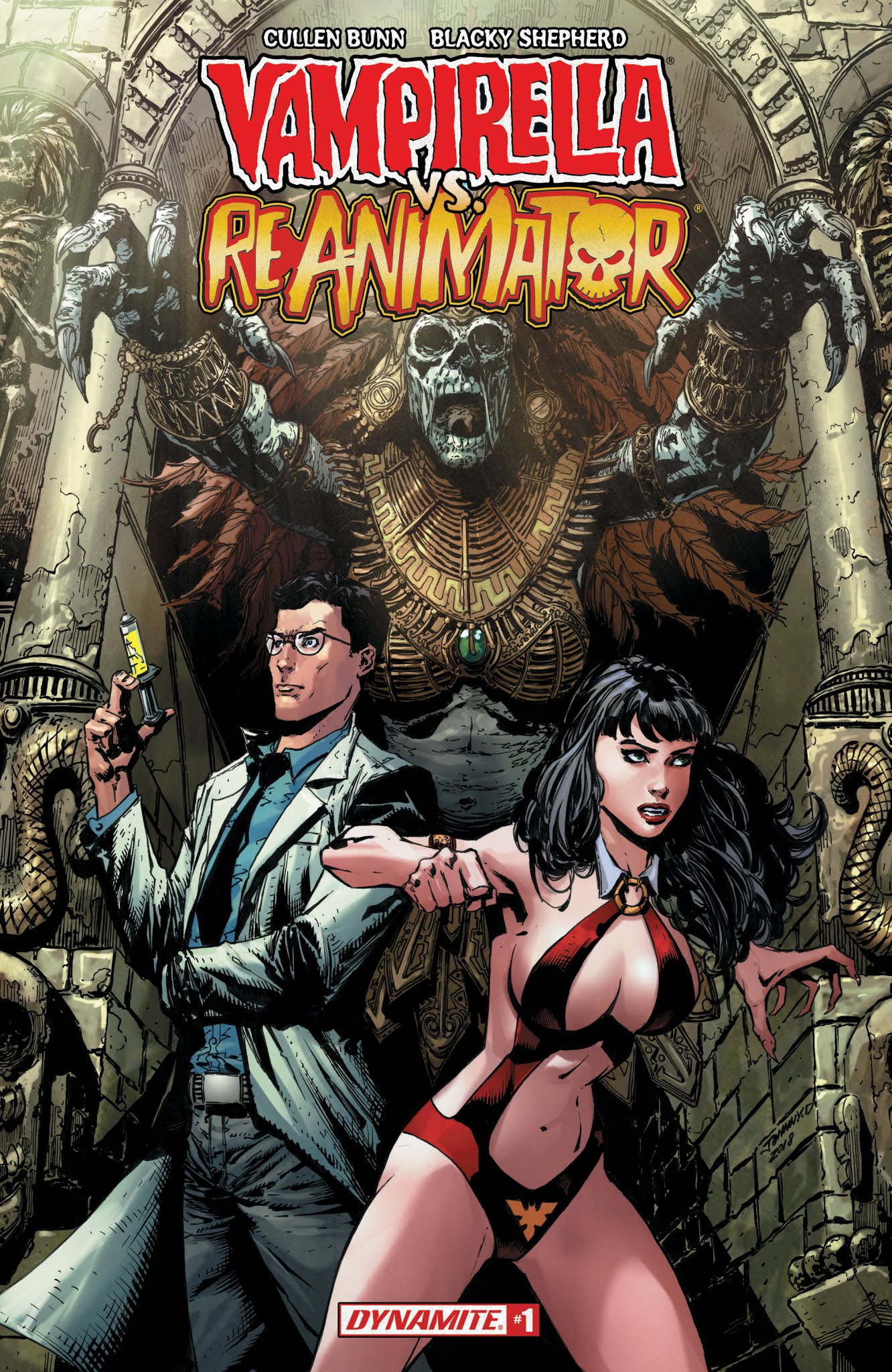Read online Vampirella vs. Reanimator comic -  Issue #1 - 1