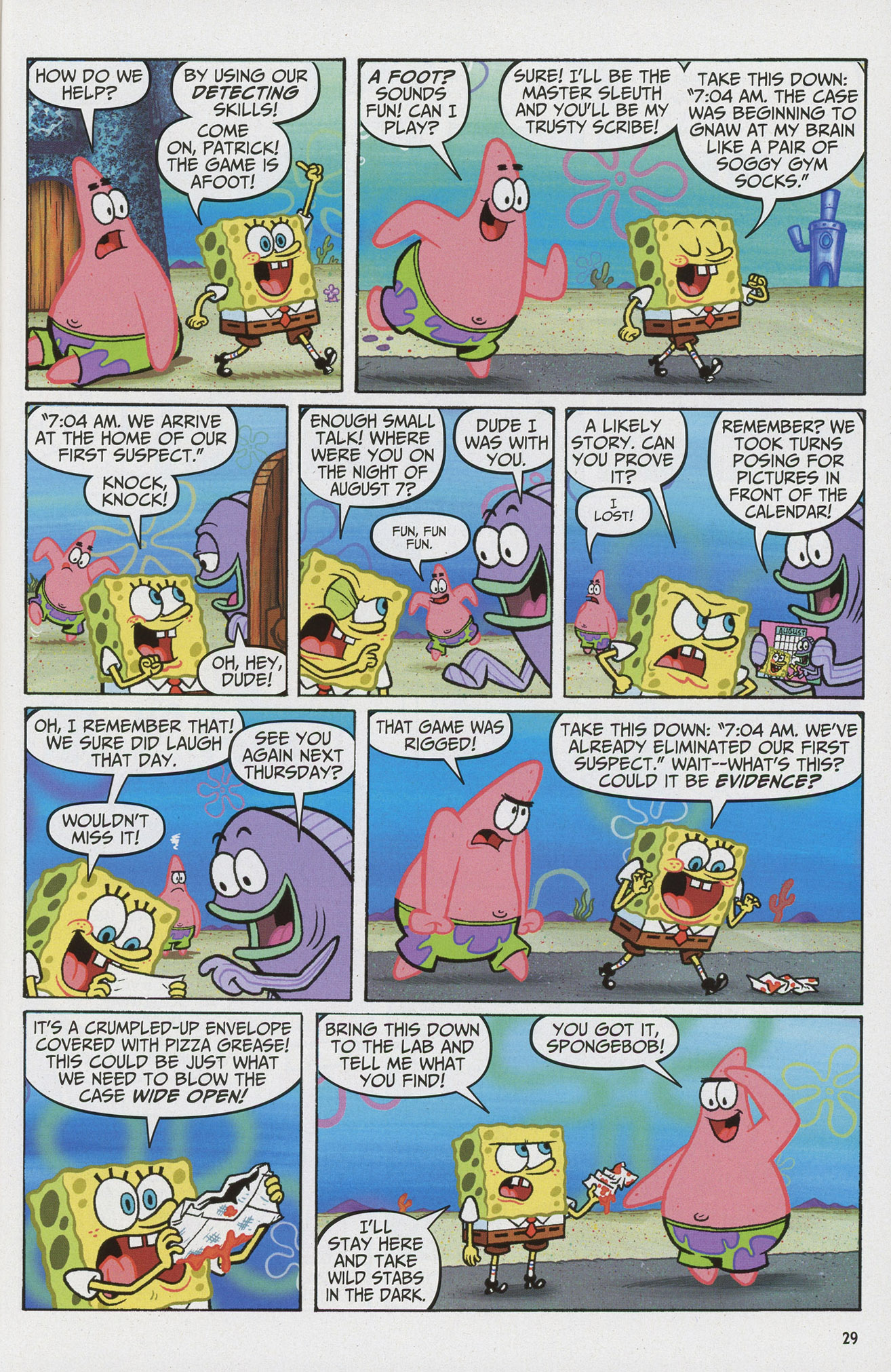 Read online SpongeBob Comics comic -  Issue #13 - 30