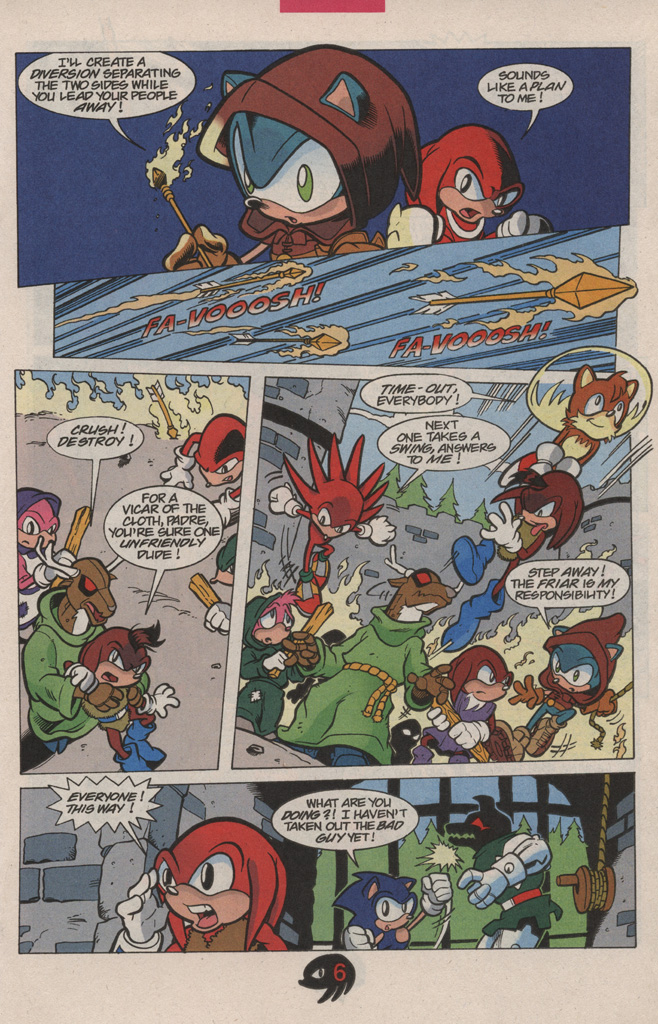 Read online Knuckles the Echidna comic -  Issue #12 - 11