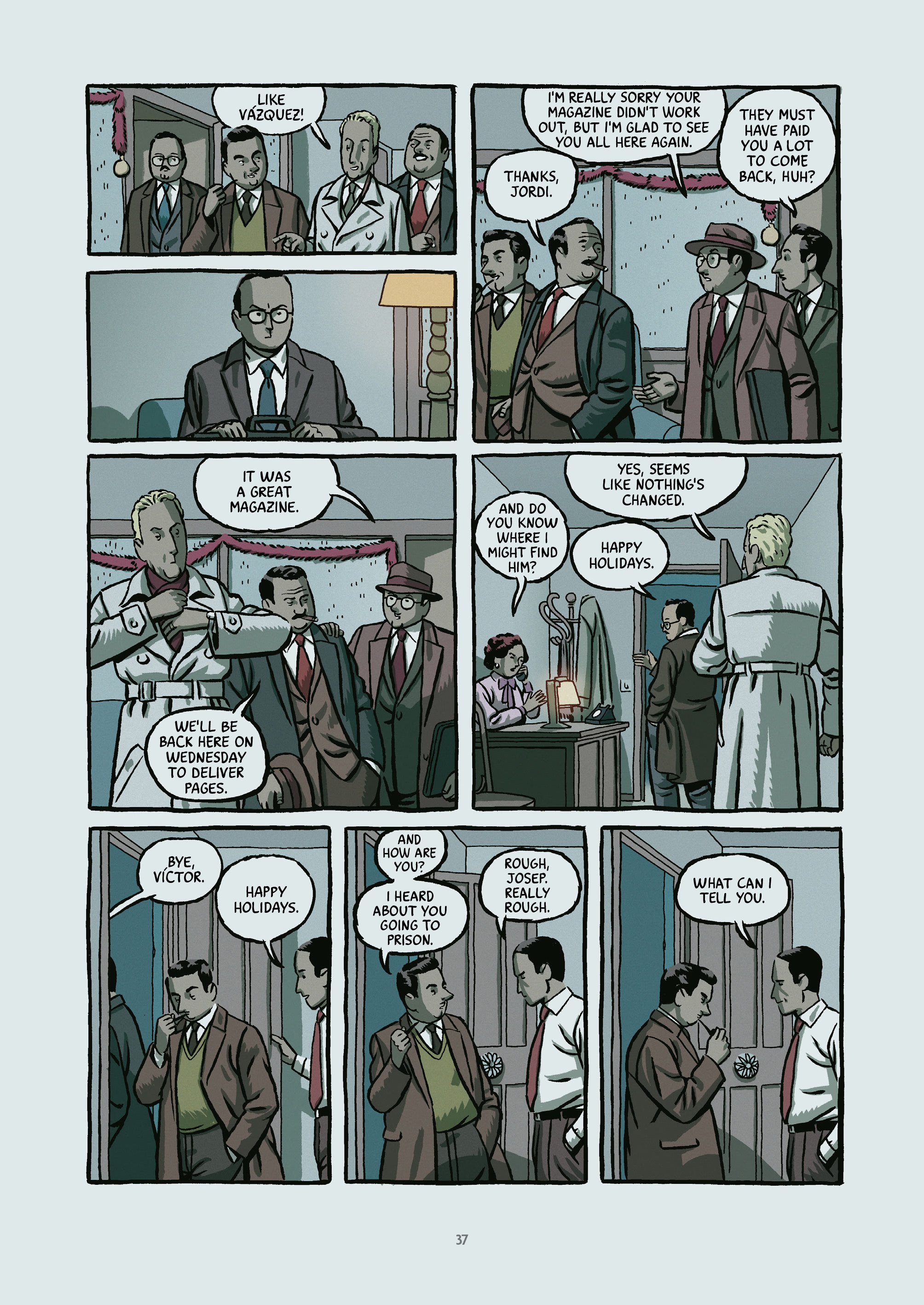 Read online The Winter of the Cartoonist comic -  Issue # TPB - 38