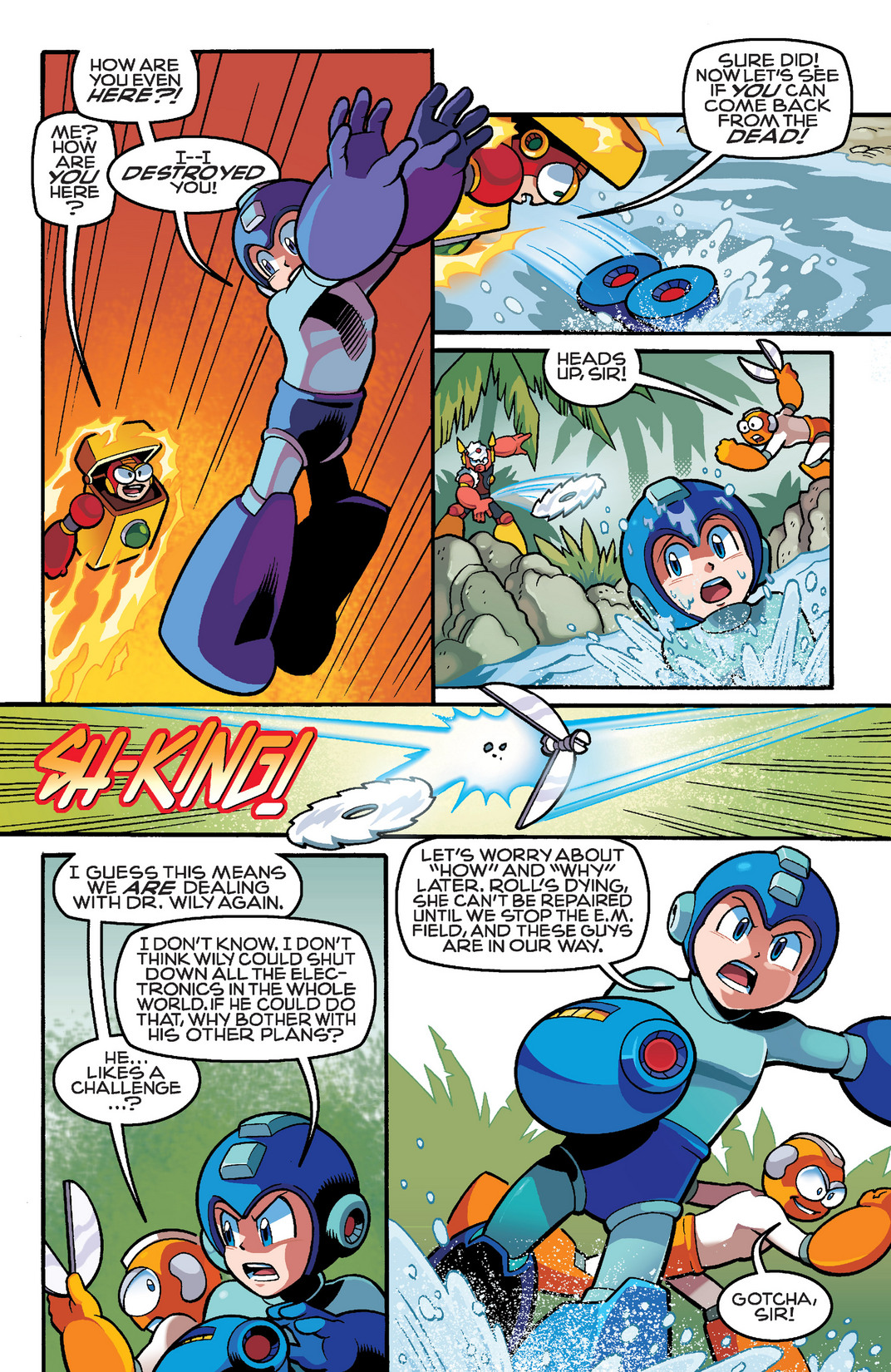 Read online Mega Man comic -  Issue #30 - 4
