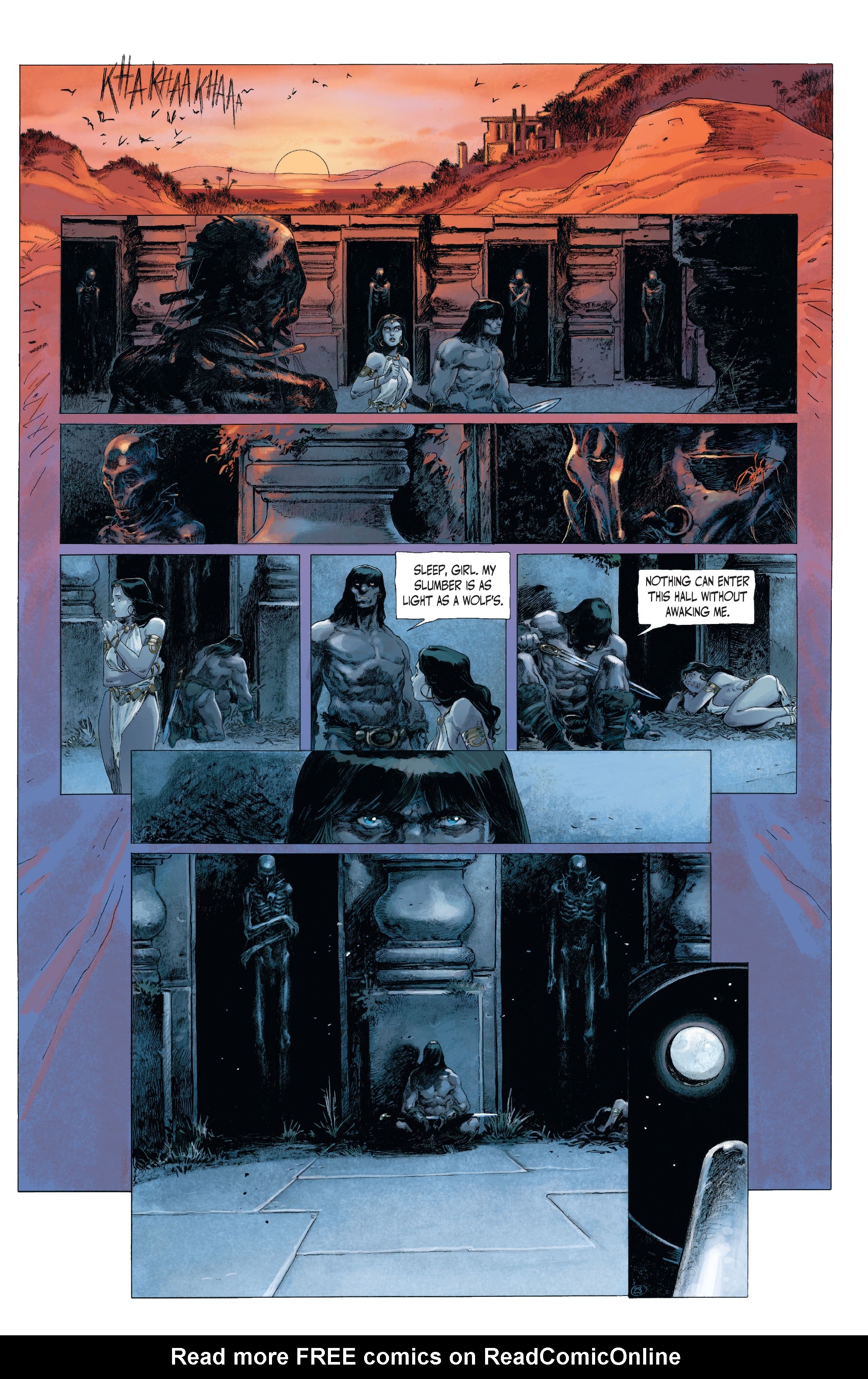 Read online The Cimmerian: Iron Shadows in the Moon comic -  Issue #2 - 5